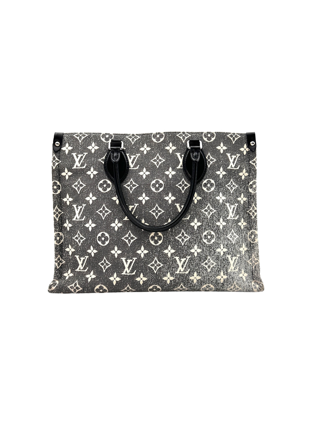 Louis Vuitton OnTheGo MM Monogram Jacquard Denim Handle Bag LV1915