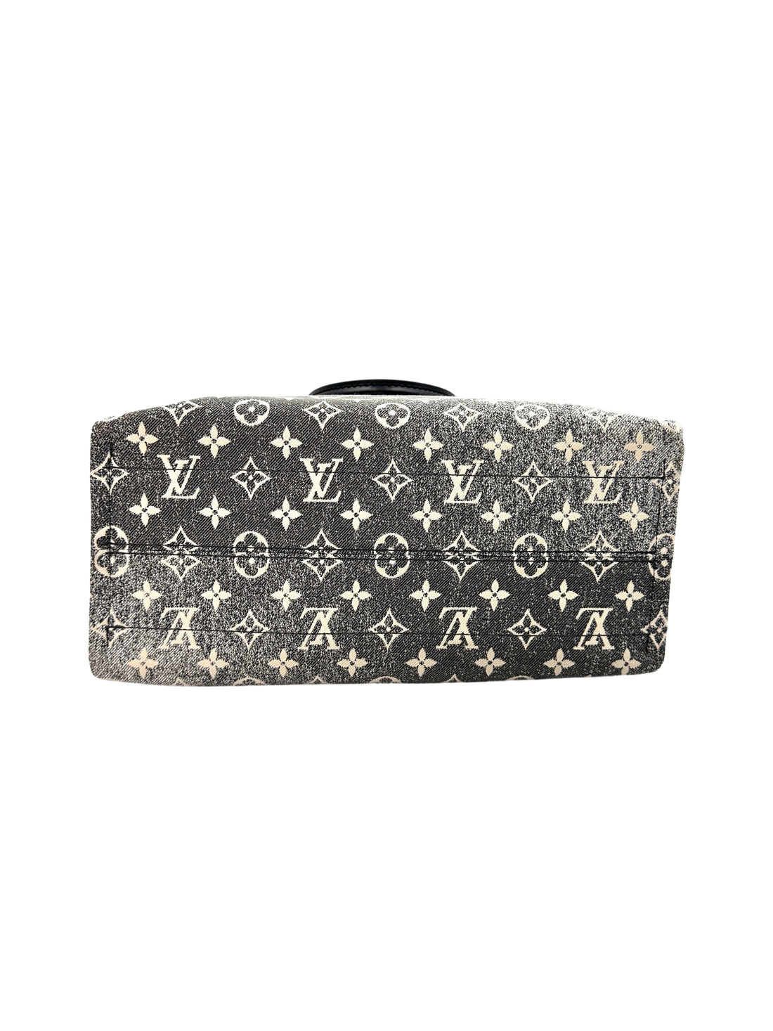 Louis Vuitton OnTheGo MM Monogram Jacquard Denim Handle Bag LV1915