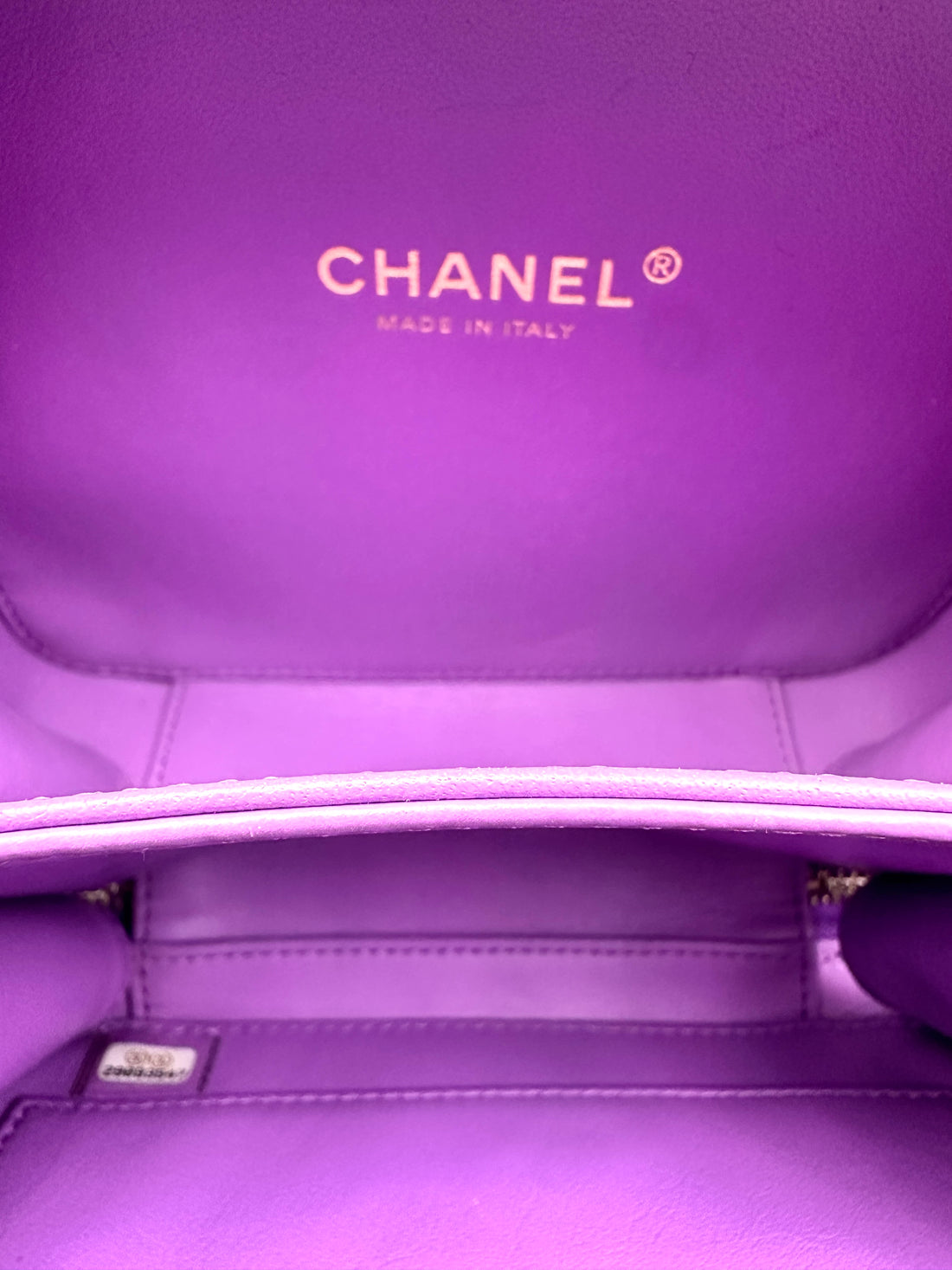 Chanel CC Filigree 20C Rainbow Tweed Handle Vanity Case(29***47) CC1407