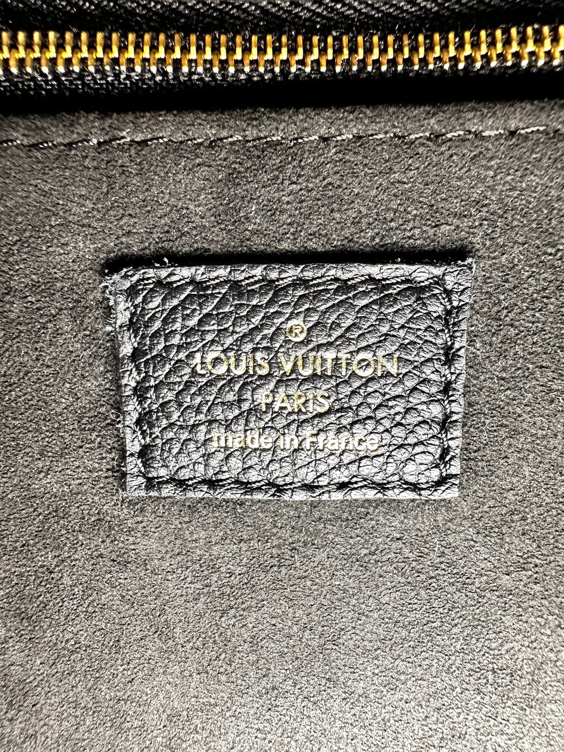 Louis Vuitton Saint Germain Black Monogram Empreinte Leather Shoulder Bag LV1896
