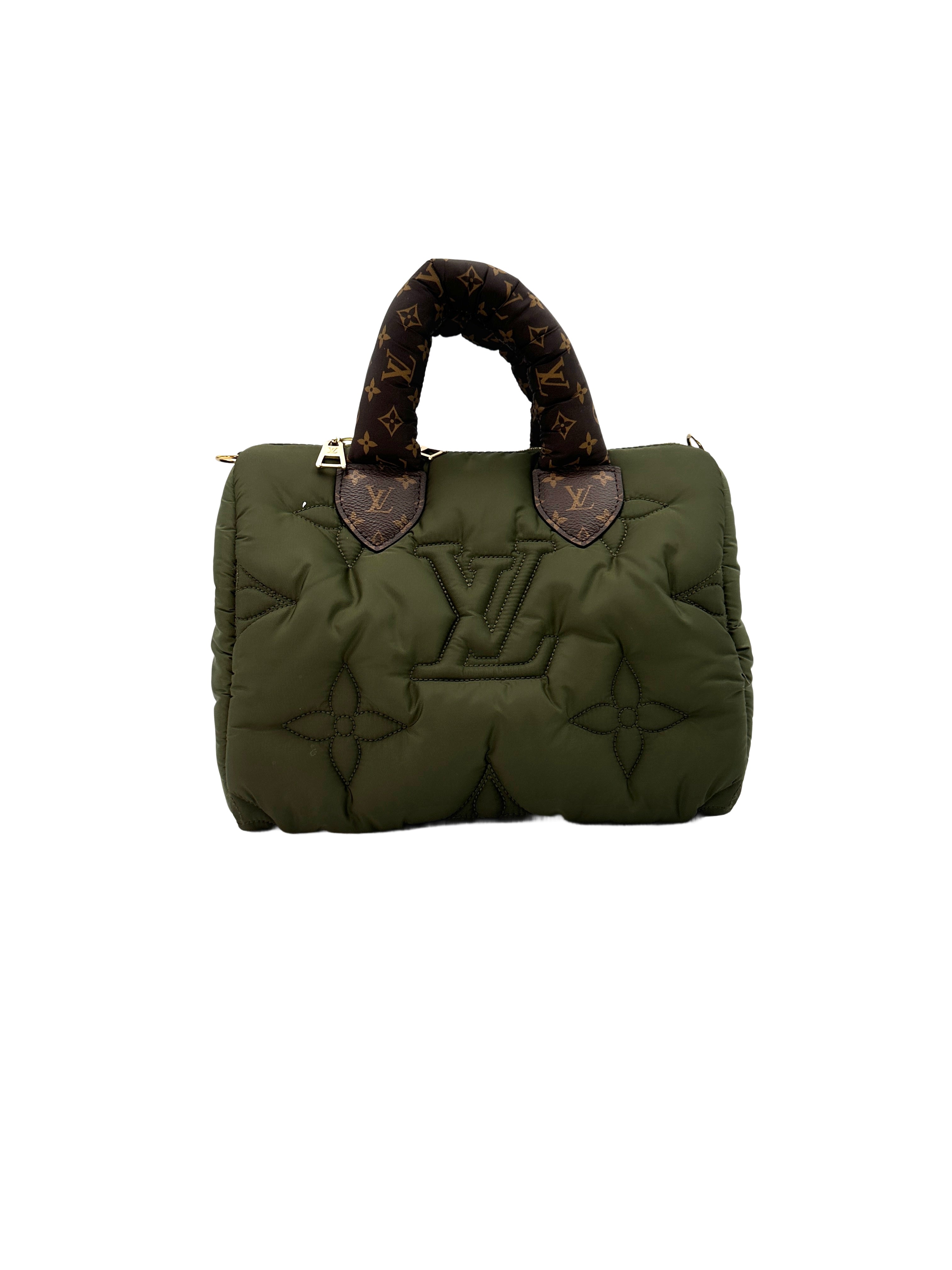 Louis Vuitton Pillow Speedy 25 Green Handle Bag IRIS004