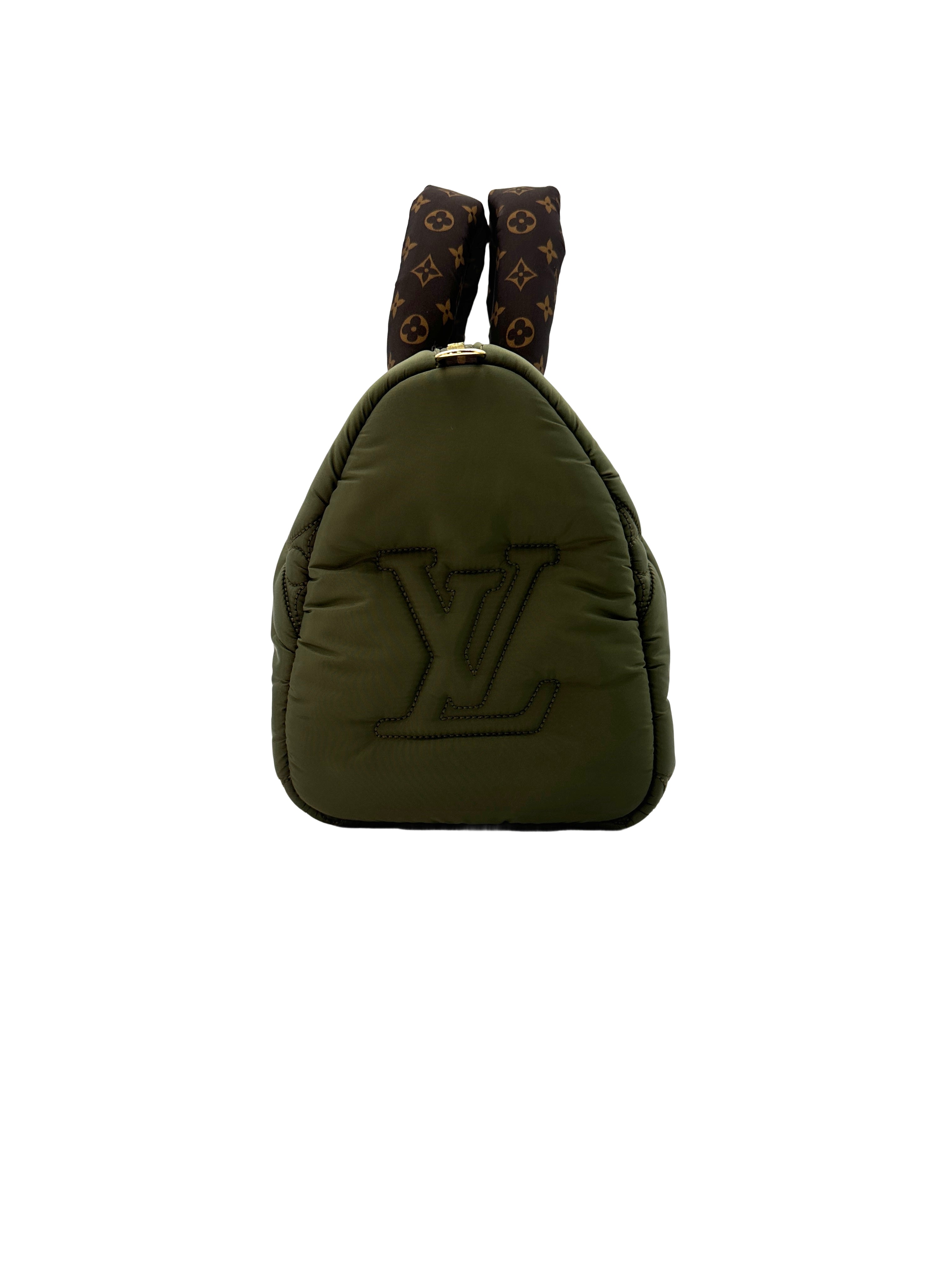 Louis Vuitton Pillow Speedy 25 Green Handle Bag IRIS004