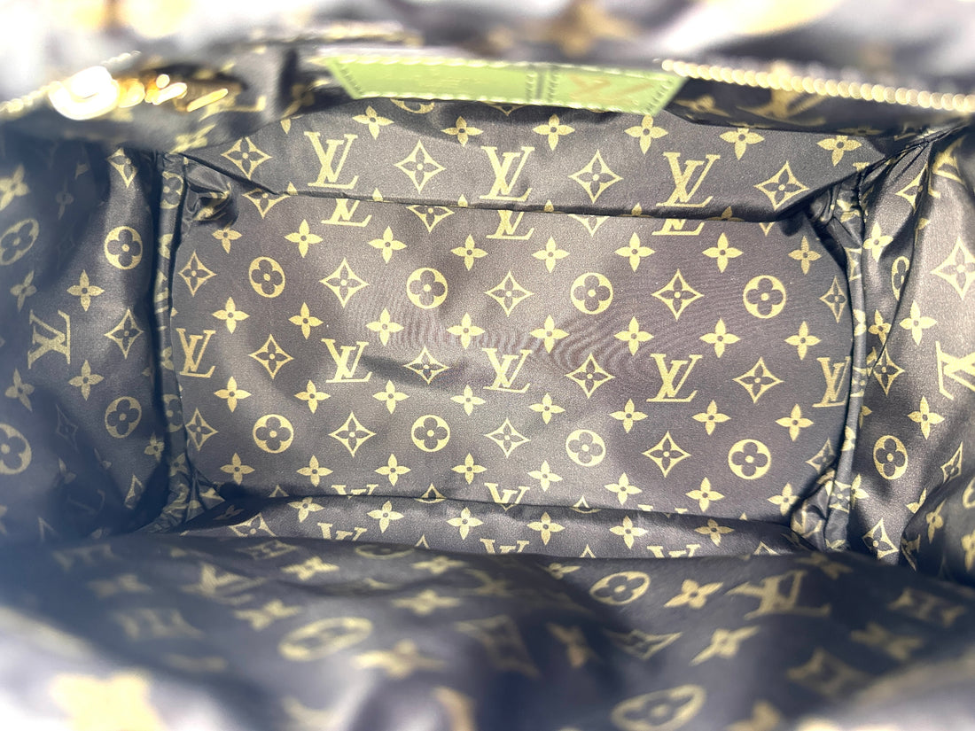 Louis Vuitton Pillow Speedy 25 Green Handle Bag IRIS004