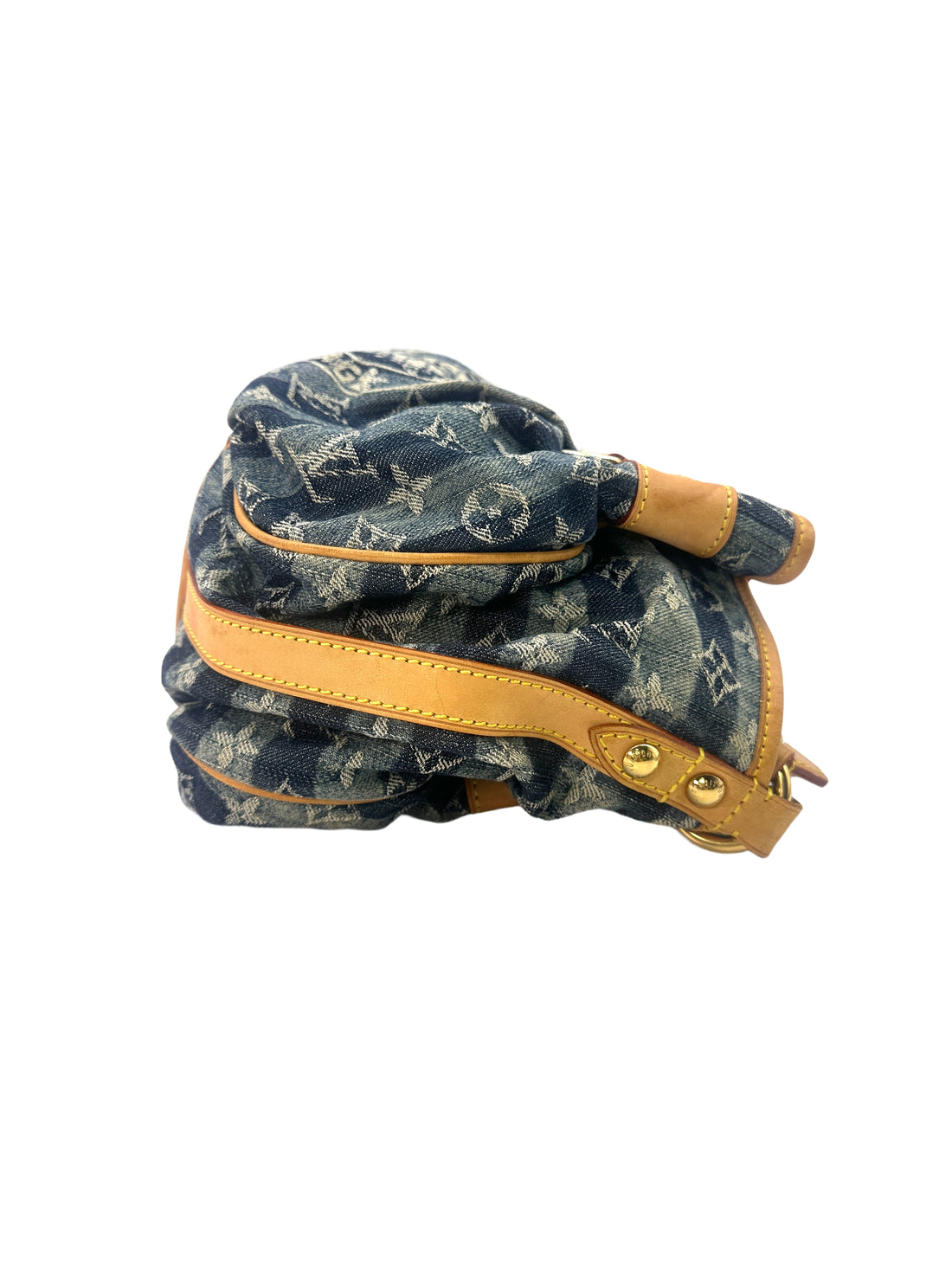 Louis Vuitton Blue Denim Raye Porte Epaule Shoulder Bag LV1916