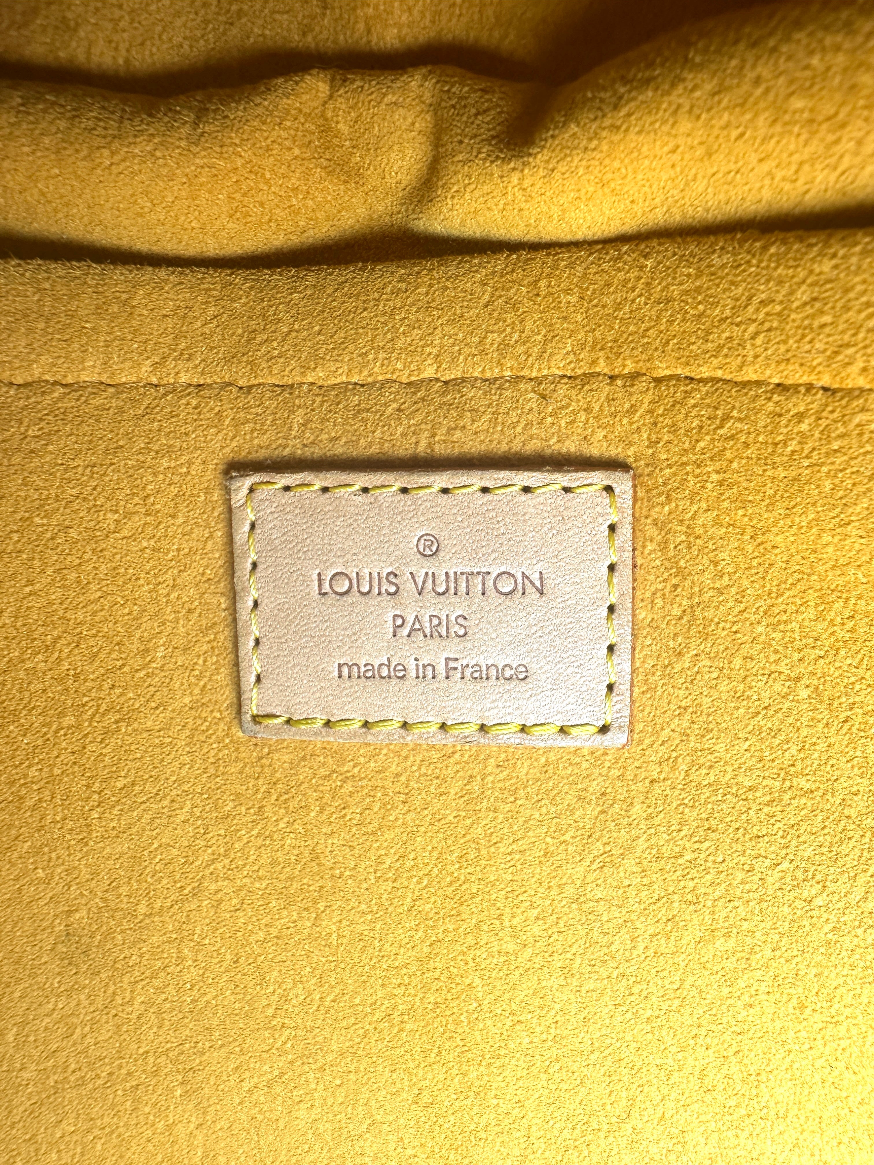 Louis Vuitton Blue Denim Raye Porte Epaule Shoulder Bag LV1916
