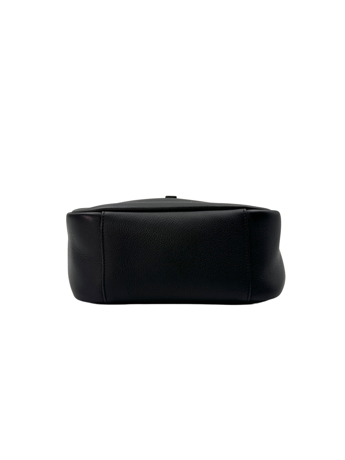 Saint Laurent Le5a7 Black Grained Leather Hobo Bag Sl160