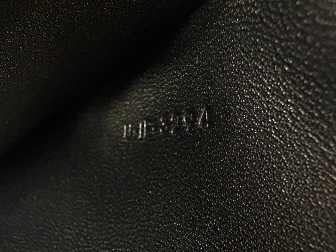 Celine Nino Black Leather Handle Bag With Gold Triomphe Hardware CE133