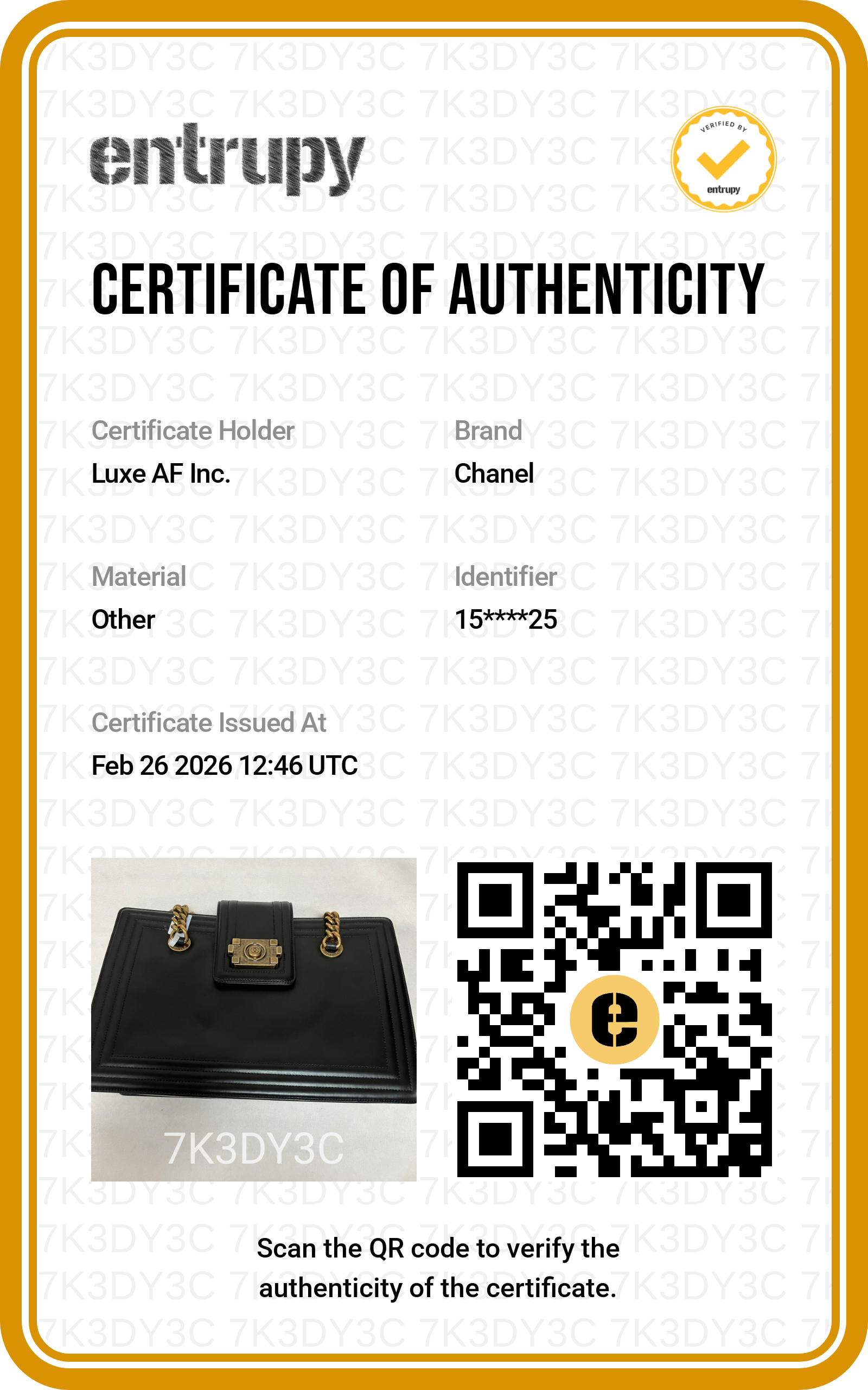 Chanel LeBoy Black Calfskin Tote Chain Bag With Gold Hardware(15***25) CC1414