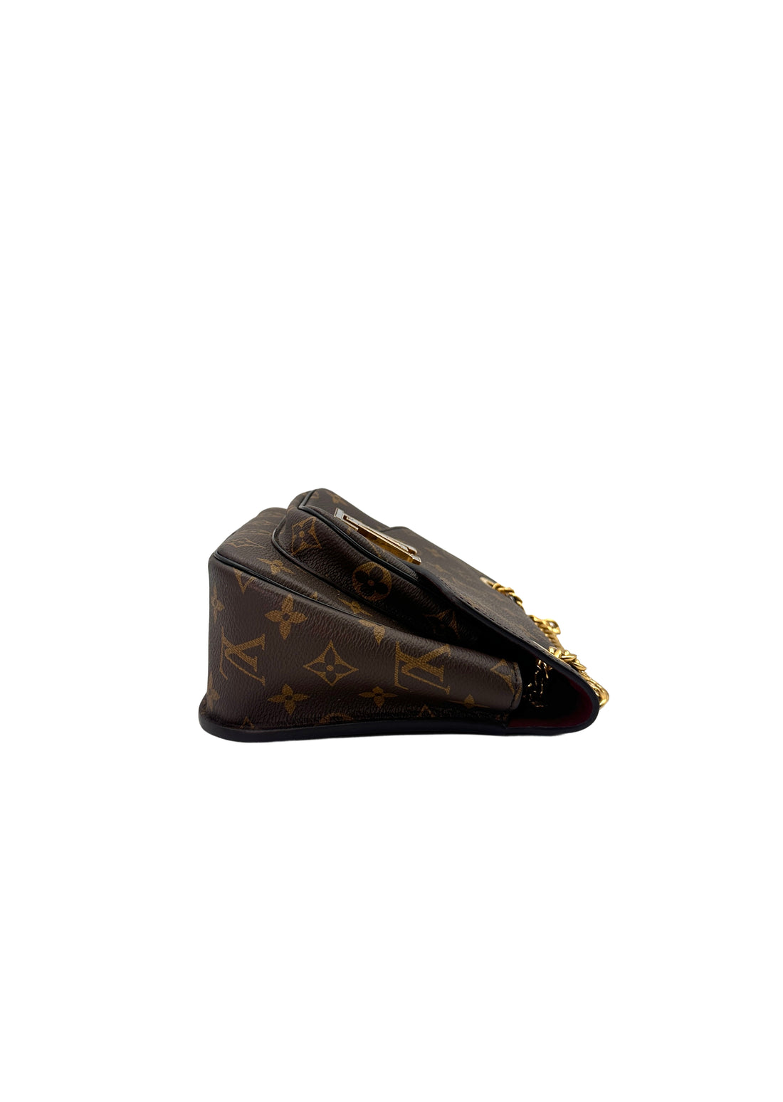 Louis Vuitton Passy Brown Monogram Chain Shoulder Bag LV1919