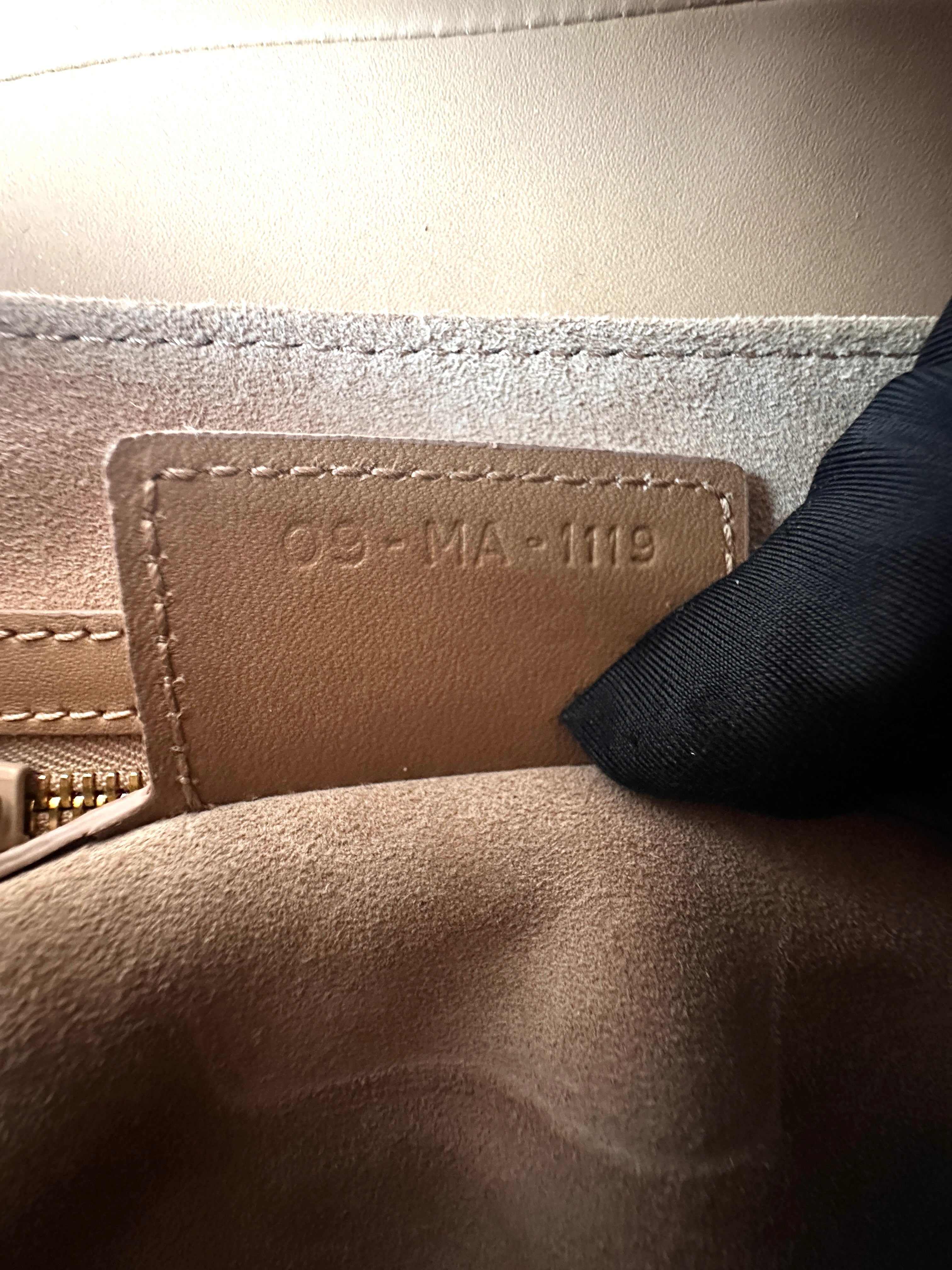Christian Dior Brown Leather Medium Size Saddle Bag DR497