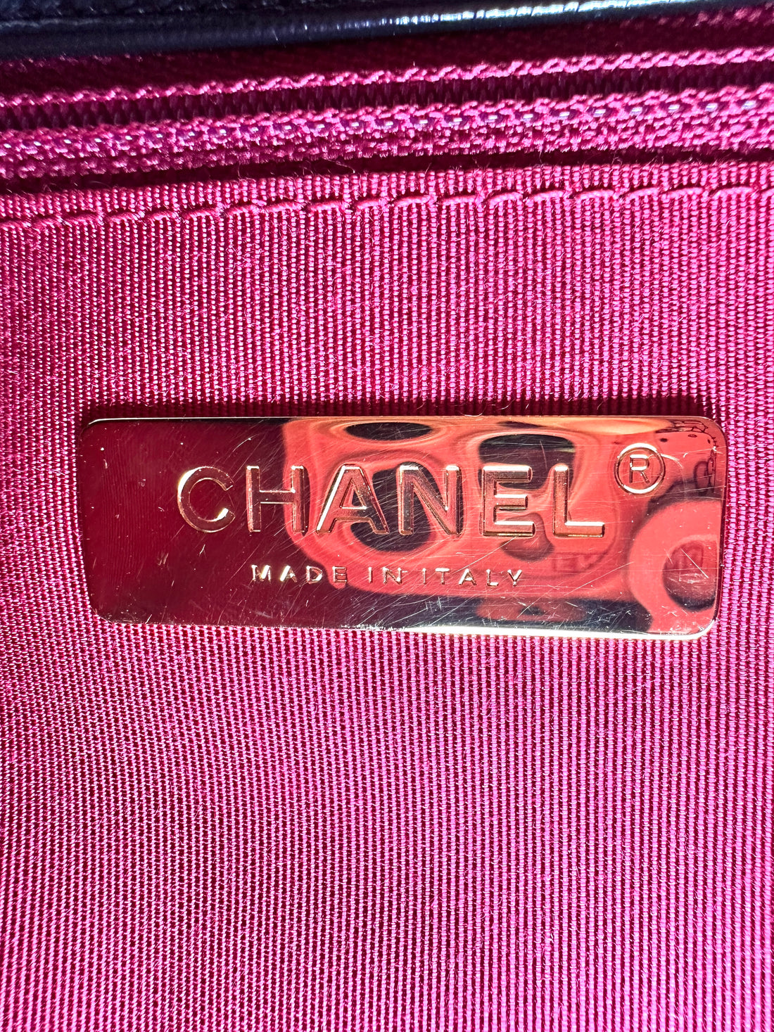Chanel 19 Black Quilted Leather Mediem Size Flap Bag With Gold Hardware(30***77) IRIS008