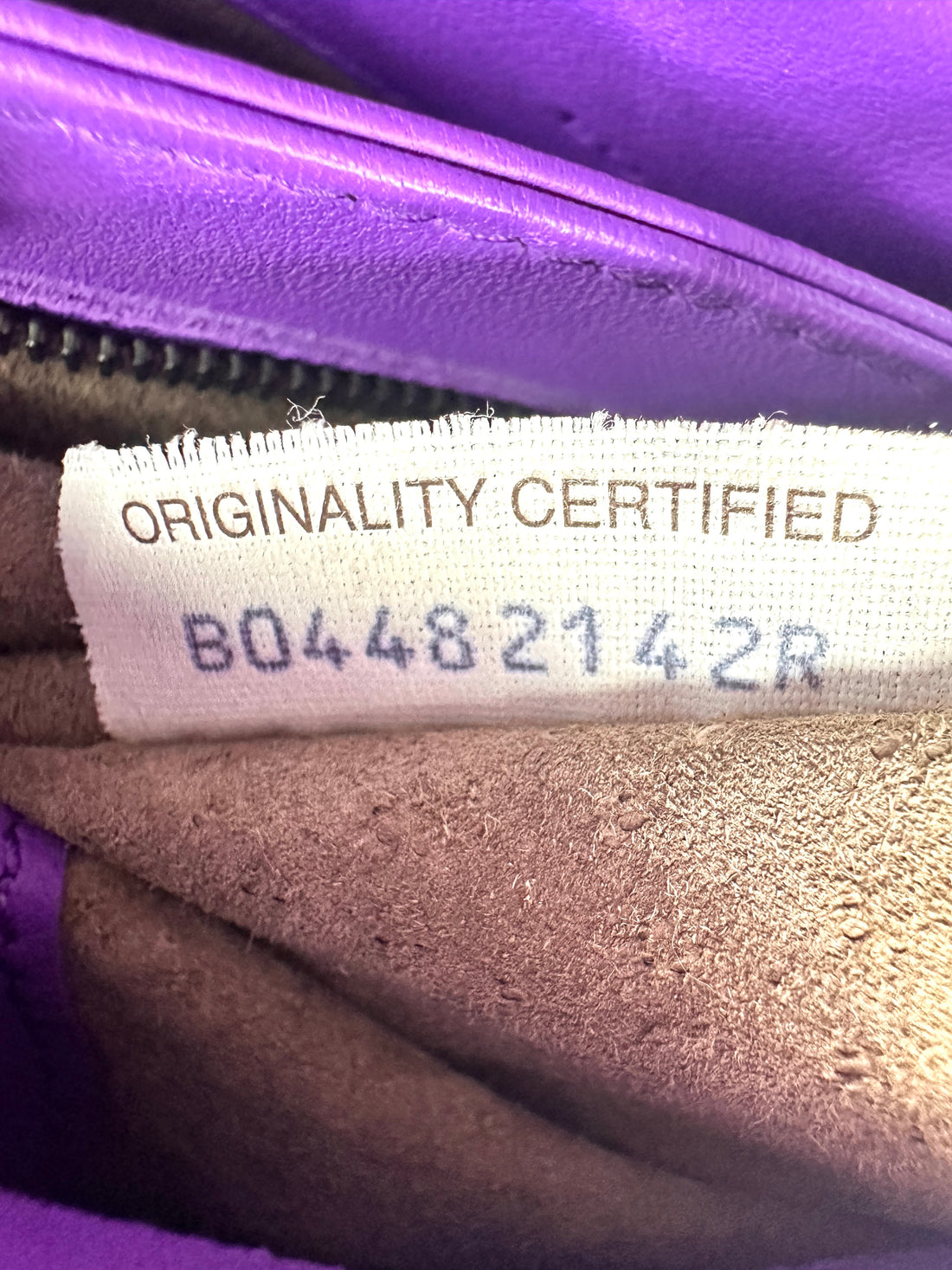 Bottega Veneta Olimpia Purple Intrecciato Medium Size Shoulder Bag BV100