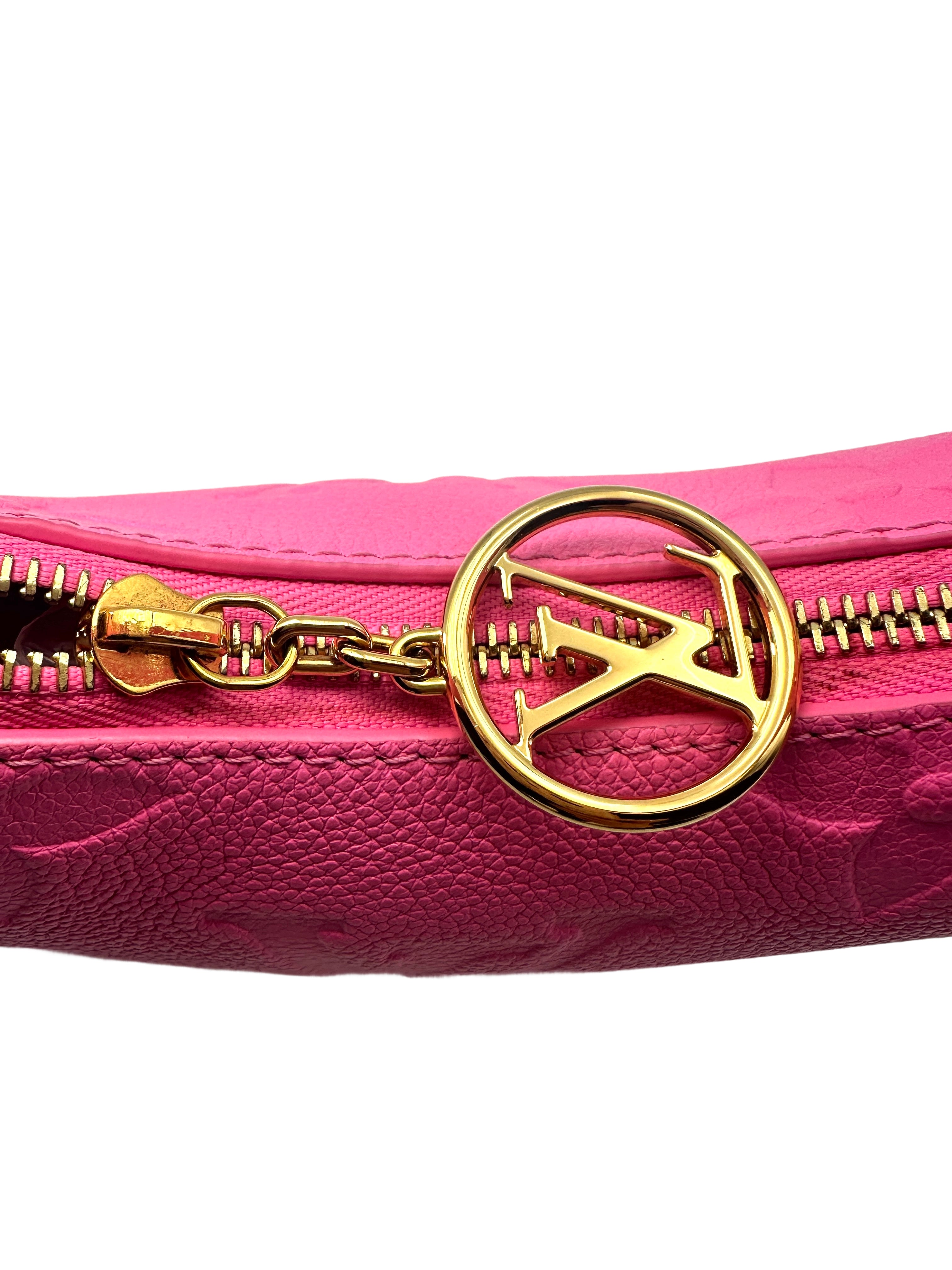 Louis Vuitton Mini Moon Pink Monogram Empreinte Leather Shoulder Bag LV1926