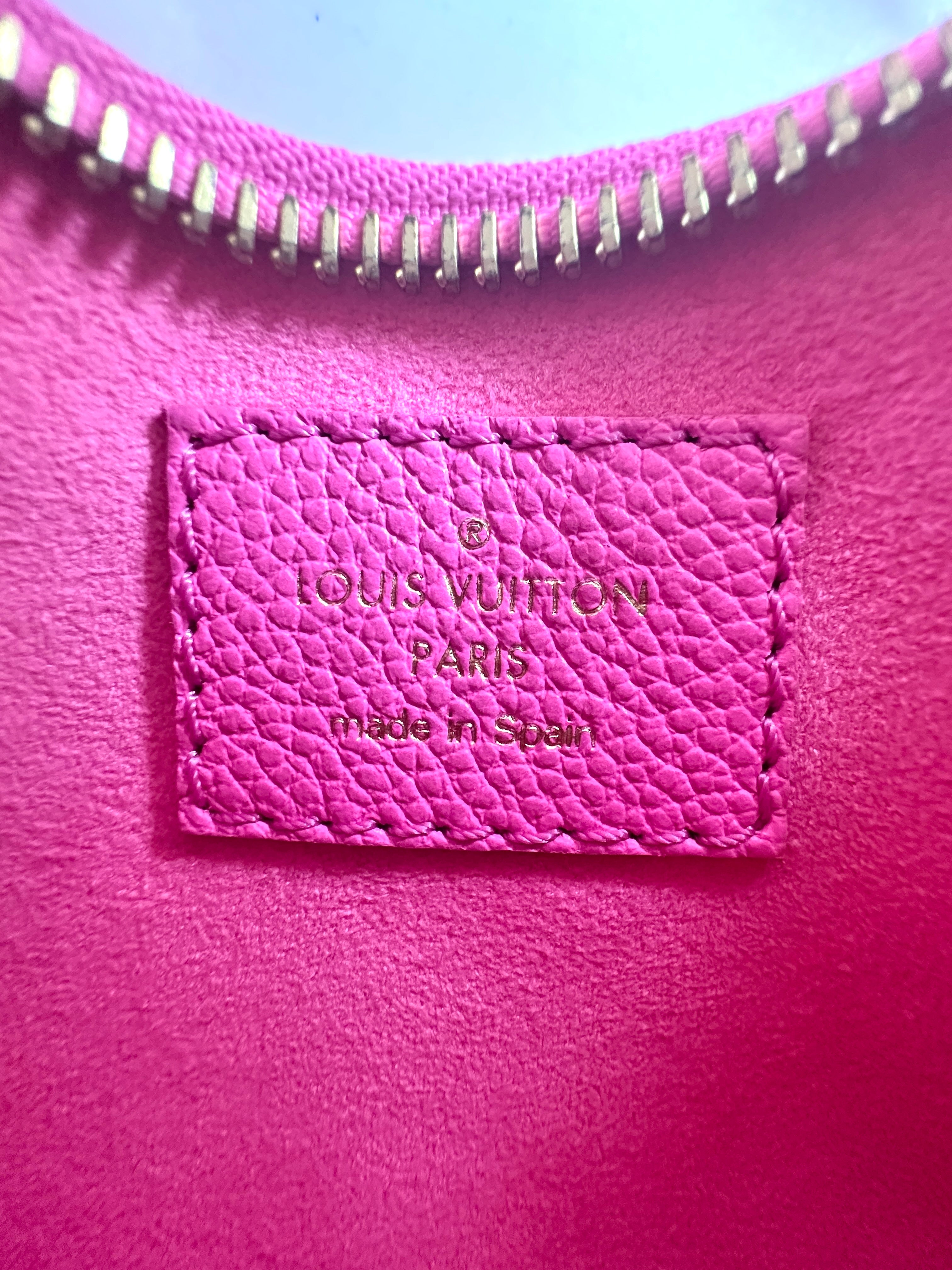 Louis Vuitton Mini Moon Pink Monogram Empreinte Leather Shoulder Bag LV1926