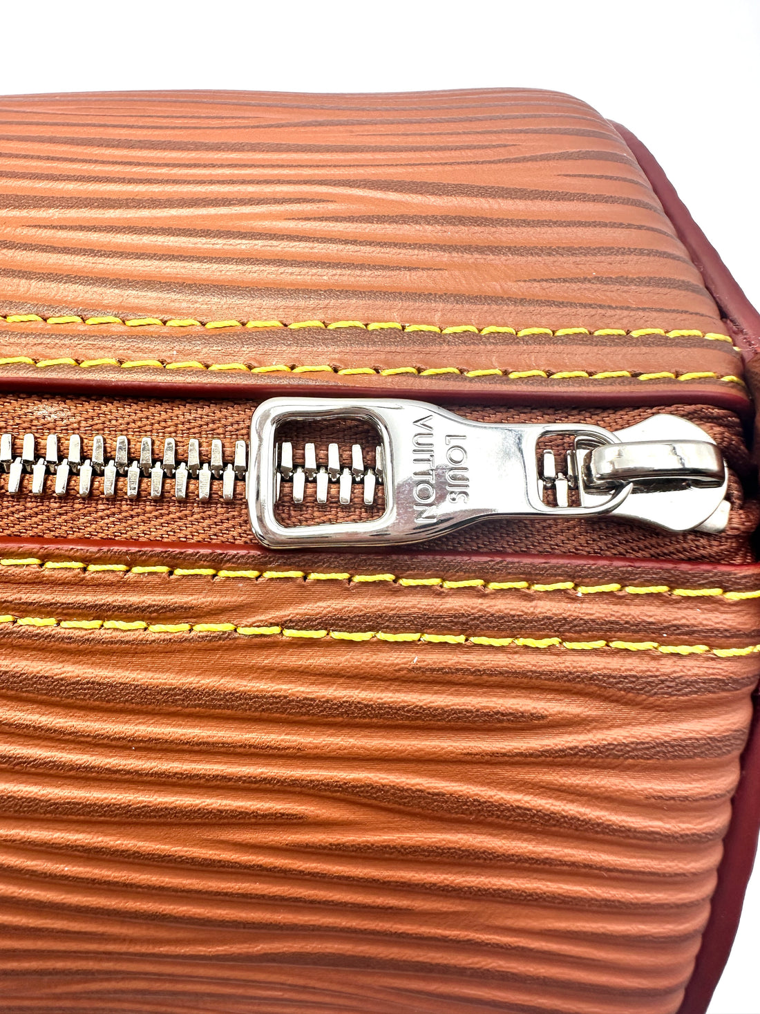 Louis Vuitton Papillon Brown Epi Leather Shoulder Bag LV1928