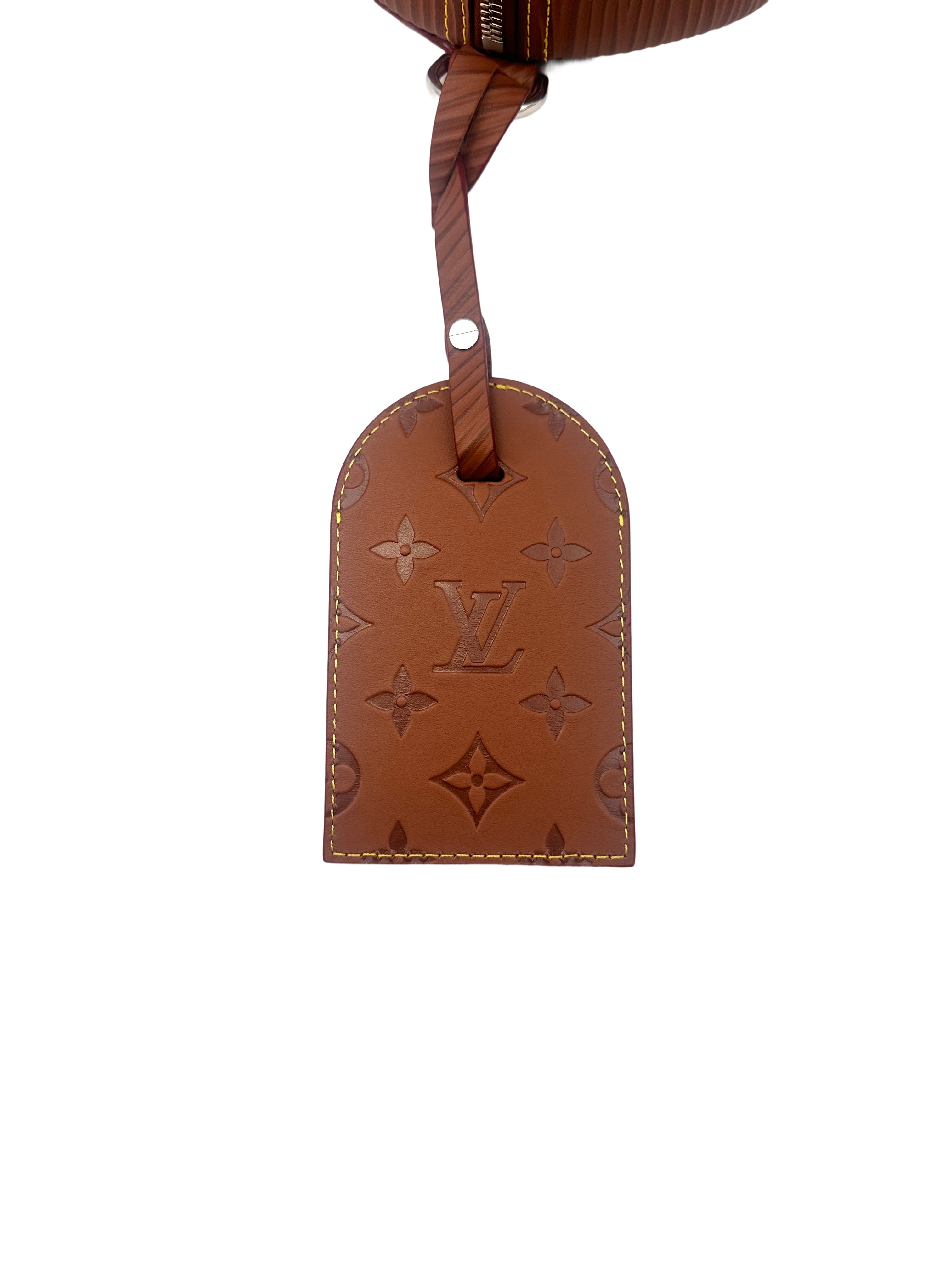 Louis Vuitton Papillon Brown Epi Leather Shoulder Bag LV1928