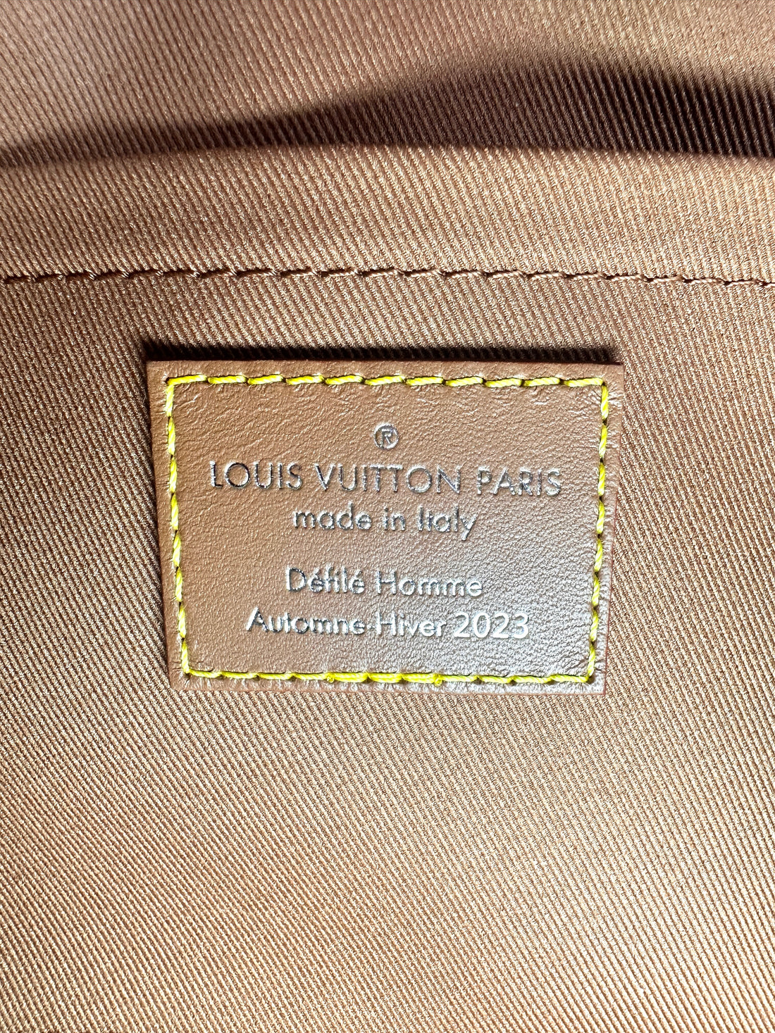 Louis Vuitton Papillon Brown Epi Leather Shoulder Bag LV1928