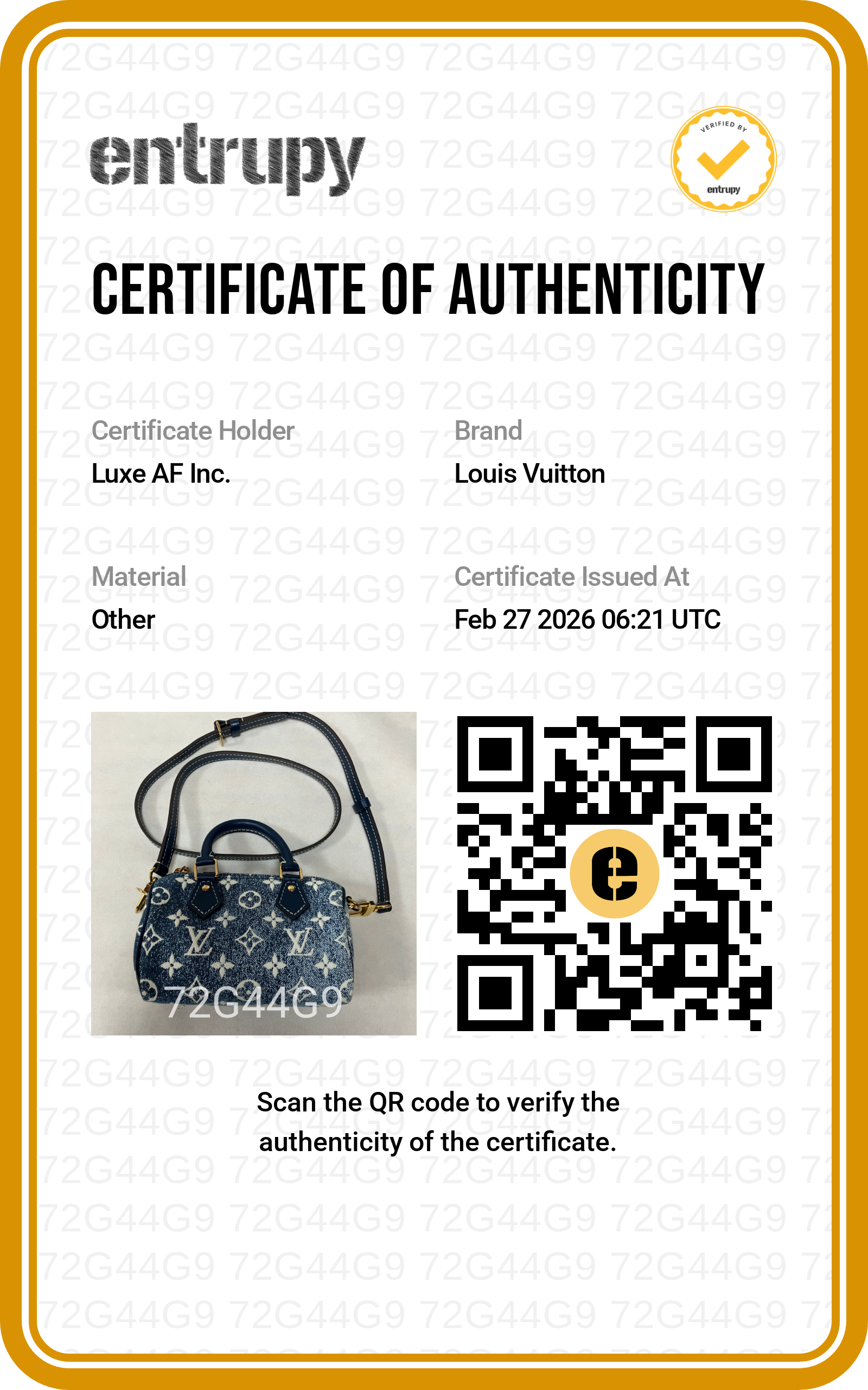 Louis Vuitton Nano Speedy Blue Monogram Jacquard Denim Handle Bag IRIS009