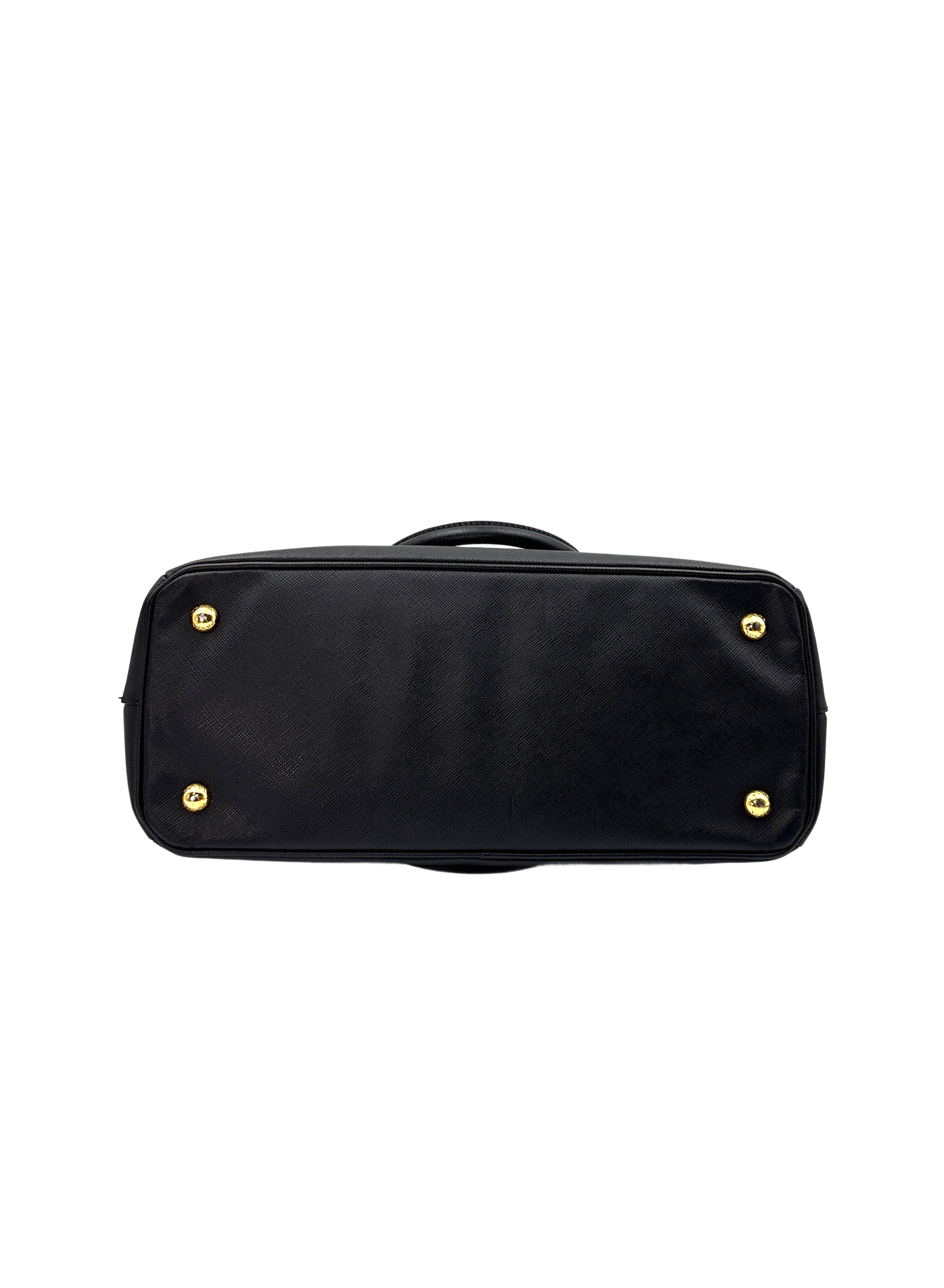 Prada Galleria Black Saffiano Handle Bag PR185