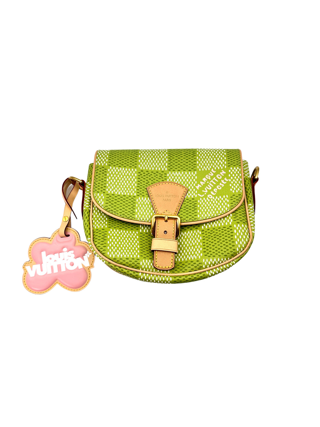 Louis Vuitton x Tyler Montsouris Green Damier Golf Messenger Bag IRIS010