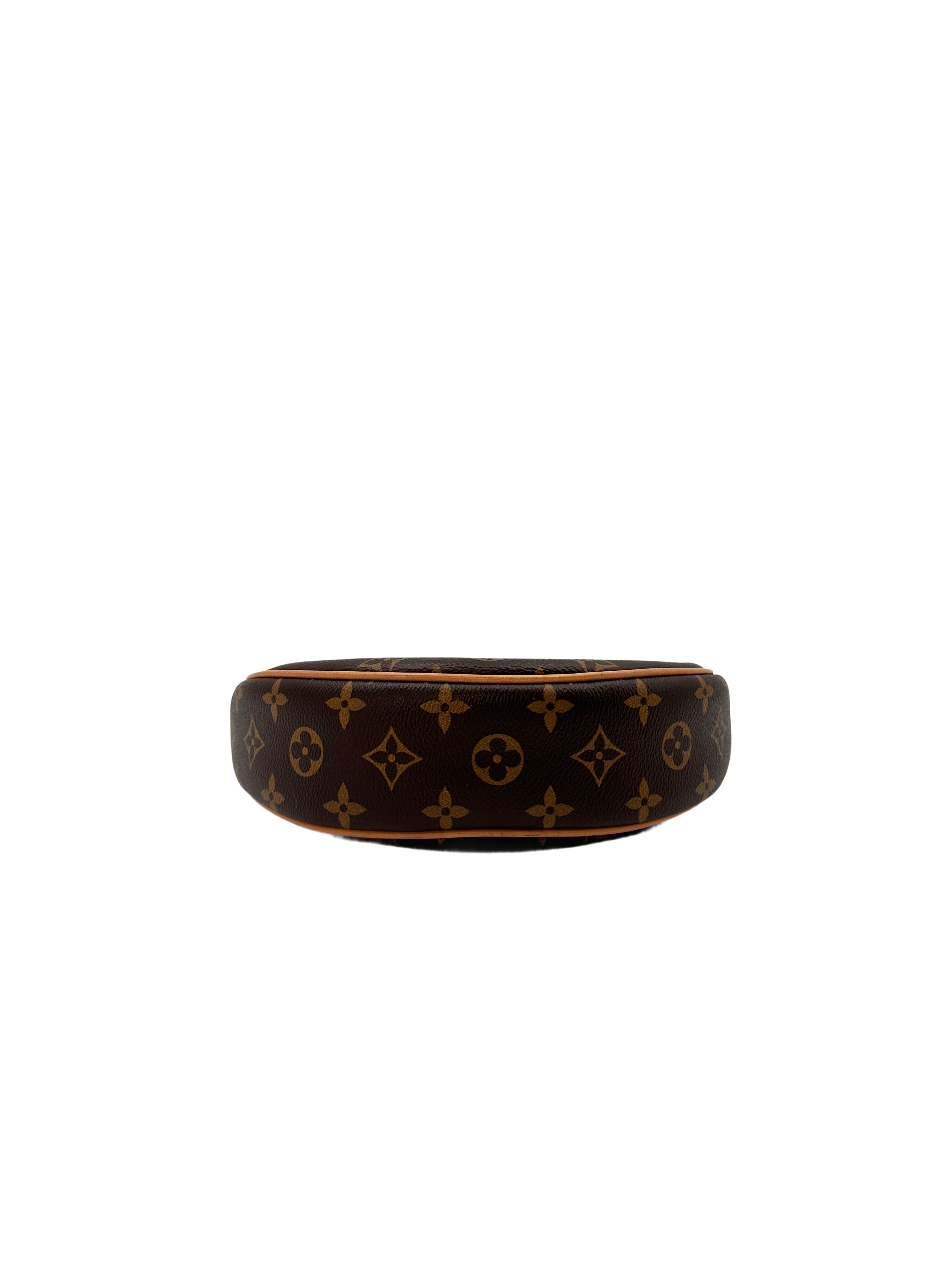 Louis Vuitton Loop Brown Monogram Leather Chain Shoulder Bag LV1932