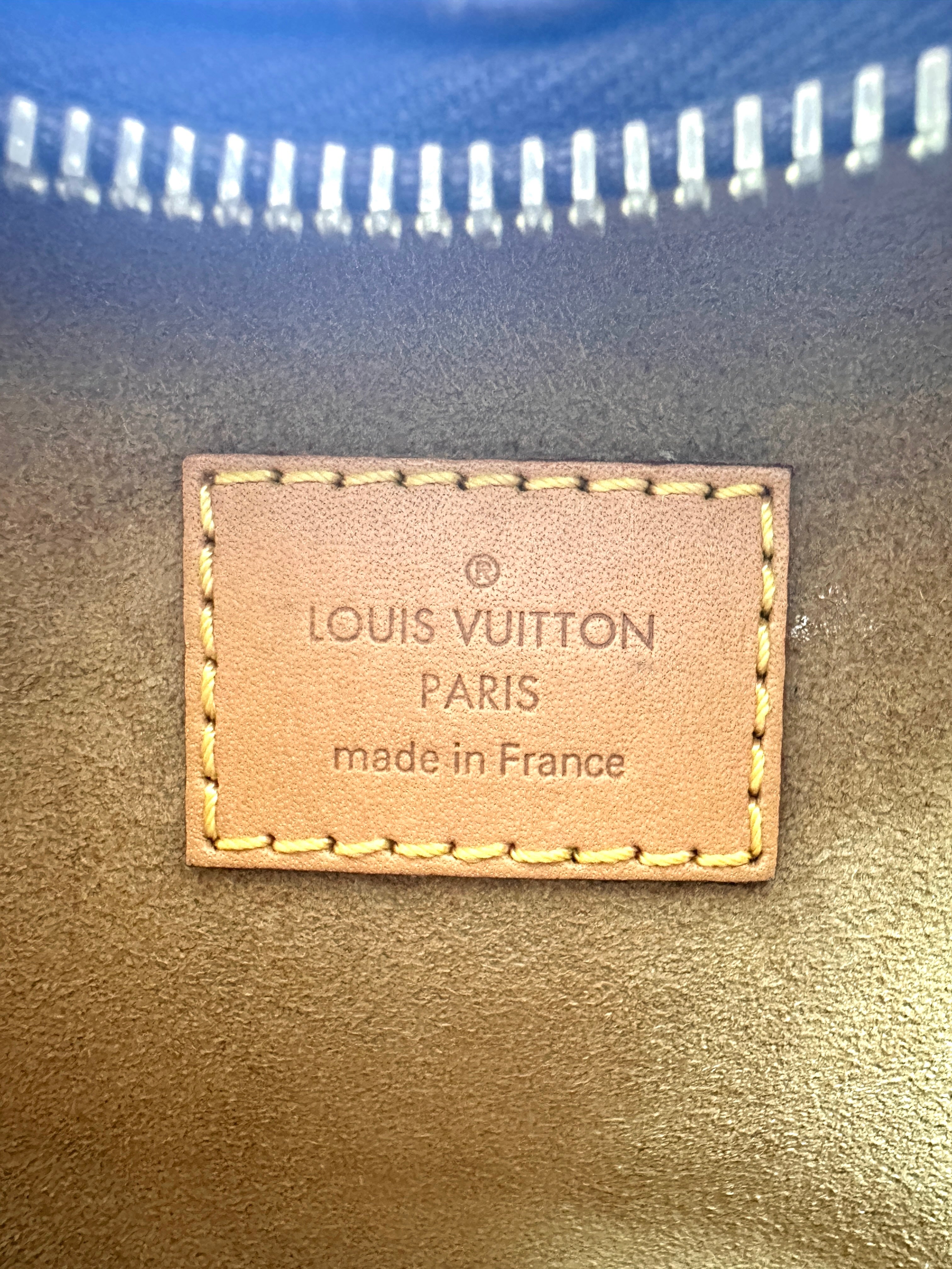 Louis Vuitton Loop Brown Monogram Leather Chain Shoulder Bag LV1932