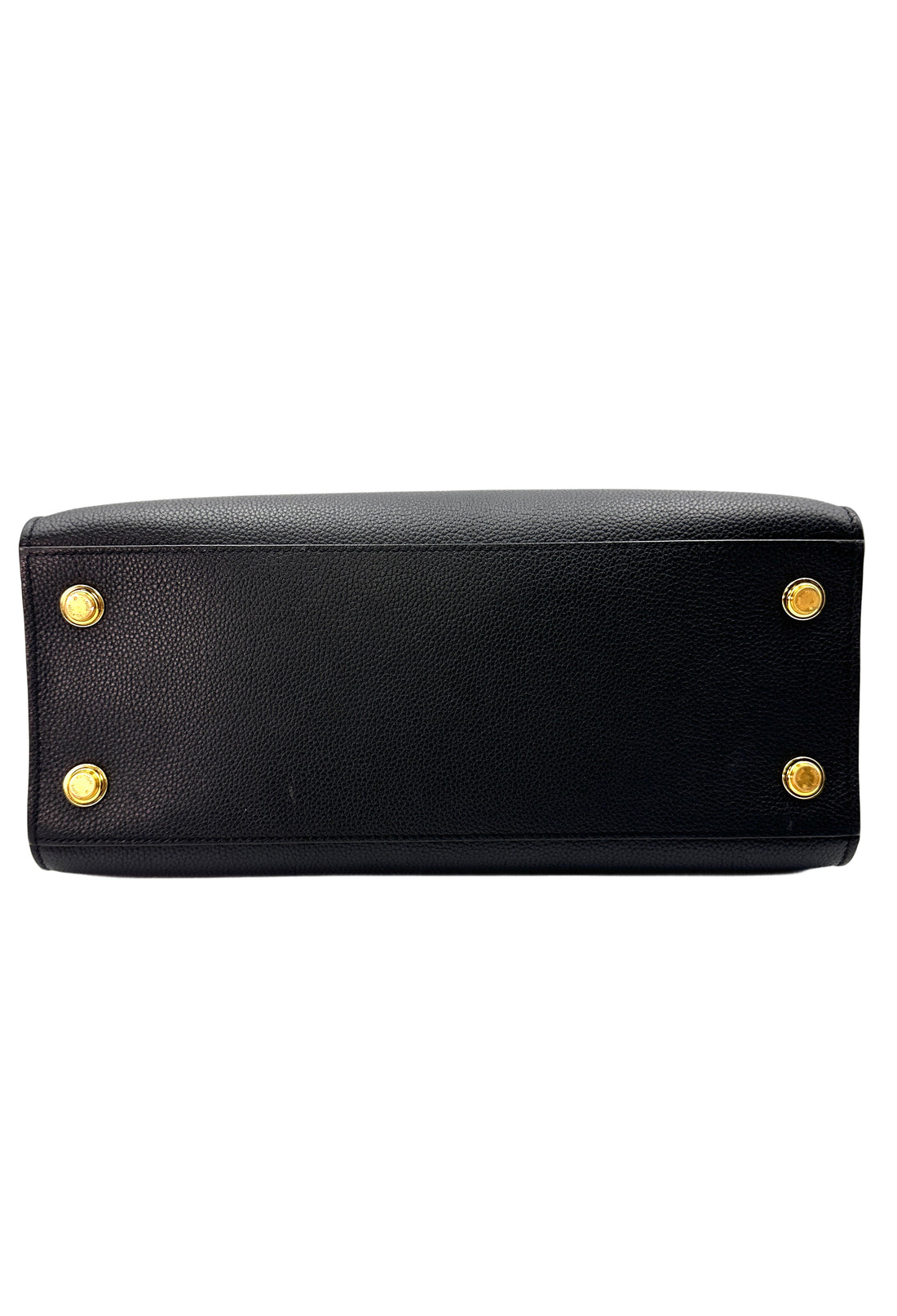 Louis Vuitton City Steamer MM Black Leather Handle Bag LV1933