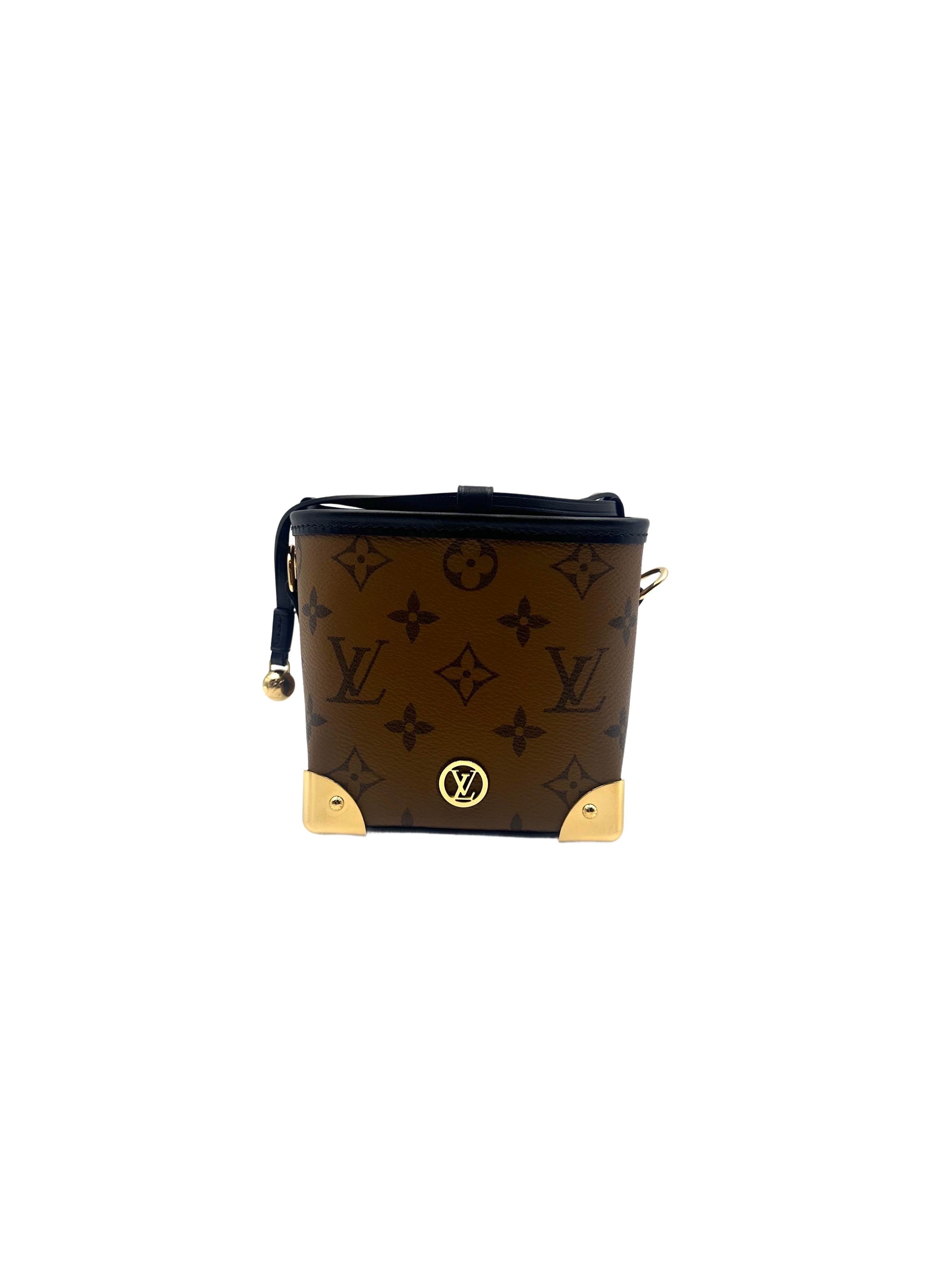 Louis Vuitton Noe Purse Brown Monogram Reverse Canvas Bucket Bag LV1935