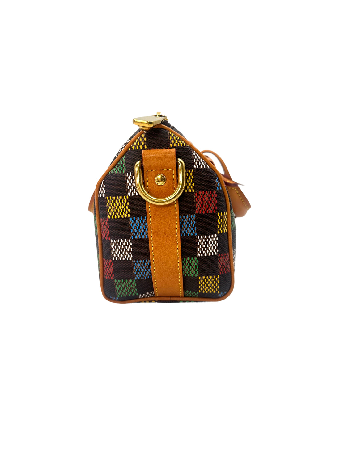 Louis Vuitton Keepall 25 Multicolor Damier Ebene Handle Bag LV1940