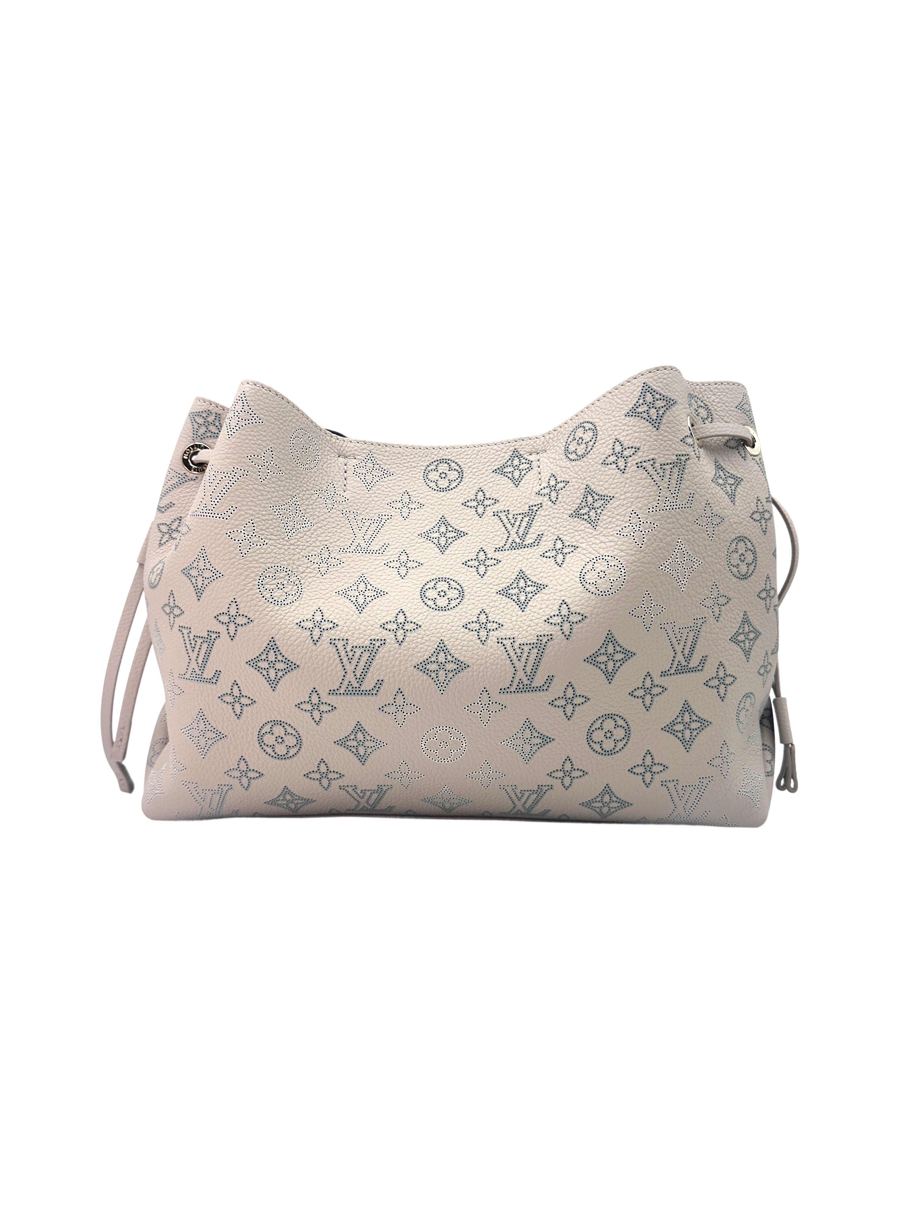 Louis Vuitton Mahina Bella Blue Nuage Perforated Calfskin Handle Bag LV1942