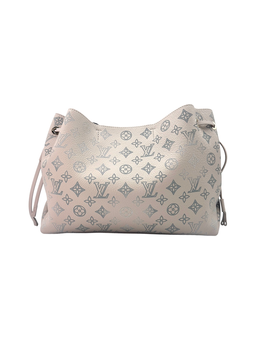 Louis Vuitton Mahina Bella Blue Nuage Perforated Calfskin Handle Bag LV1942
