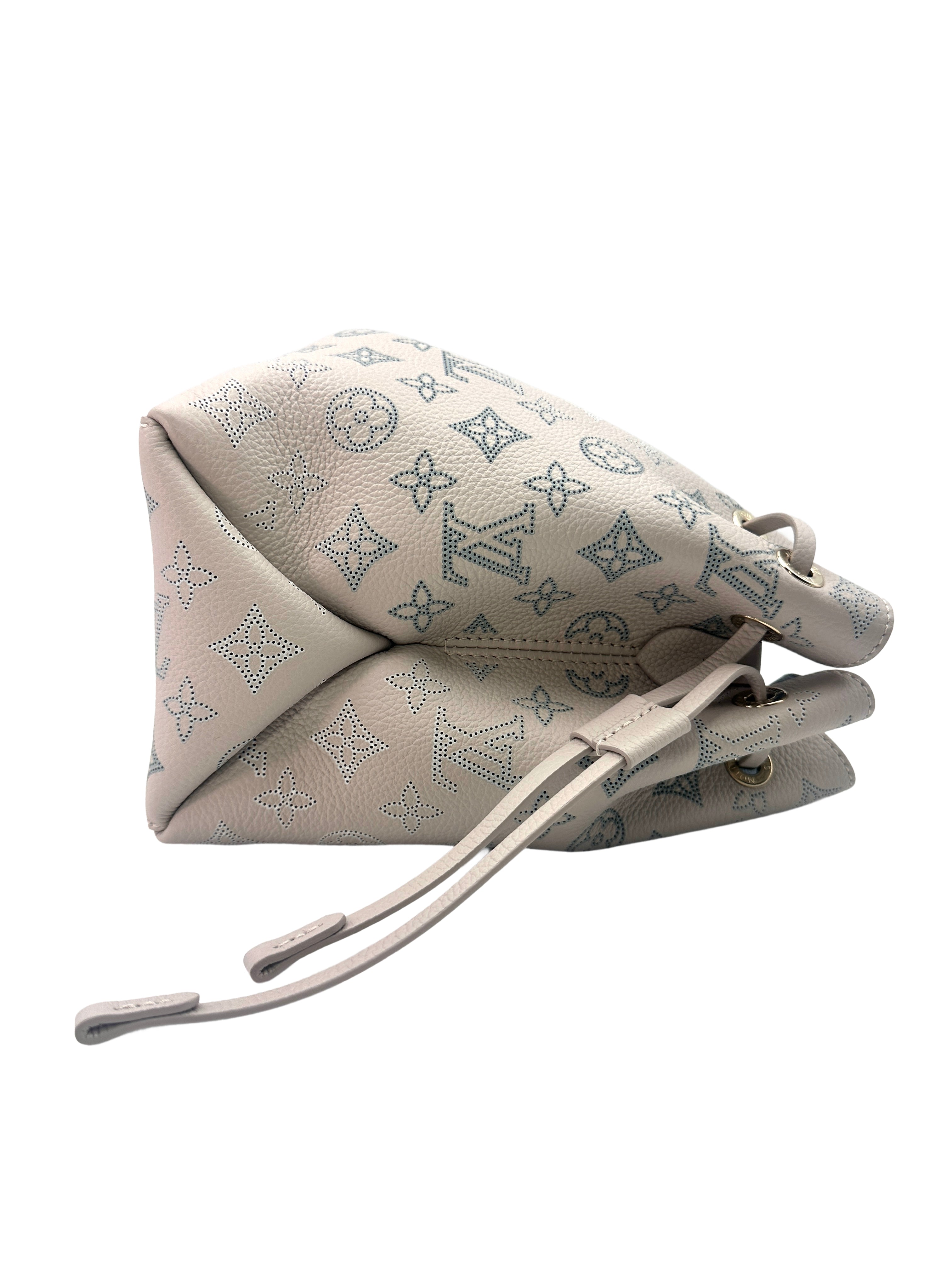 Louis Vuitton Mahina Bella Blue Nuage Perforated Calfskin Handle Bag LV1942