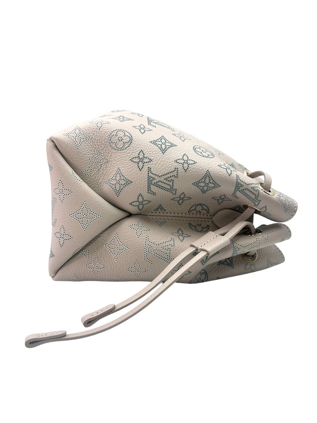 Louis Vuitton Mahina Bella Blue Nuage Perforated Calfskin Handle Bag LV1942