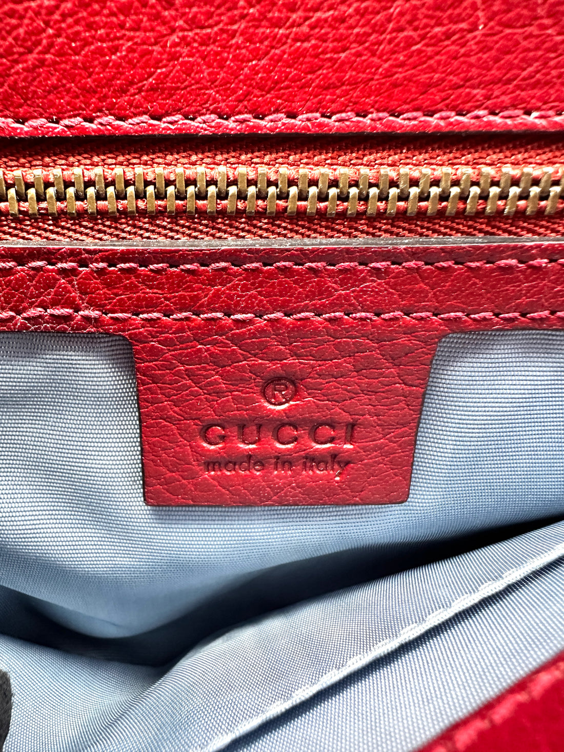 Gucci Thiara Envelope Shoulder Bag With Tiger Head Charm GG628
