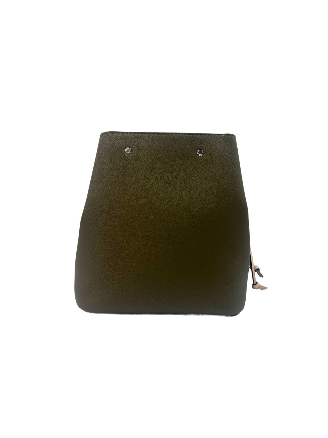 Louis Vuitton Lockme Moss Green Taurillon Leather Bucket Bag LV1938
