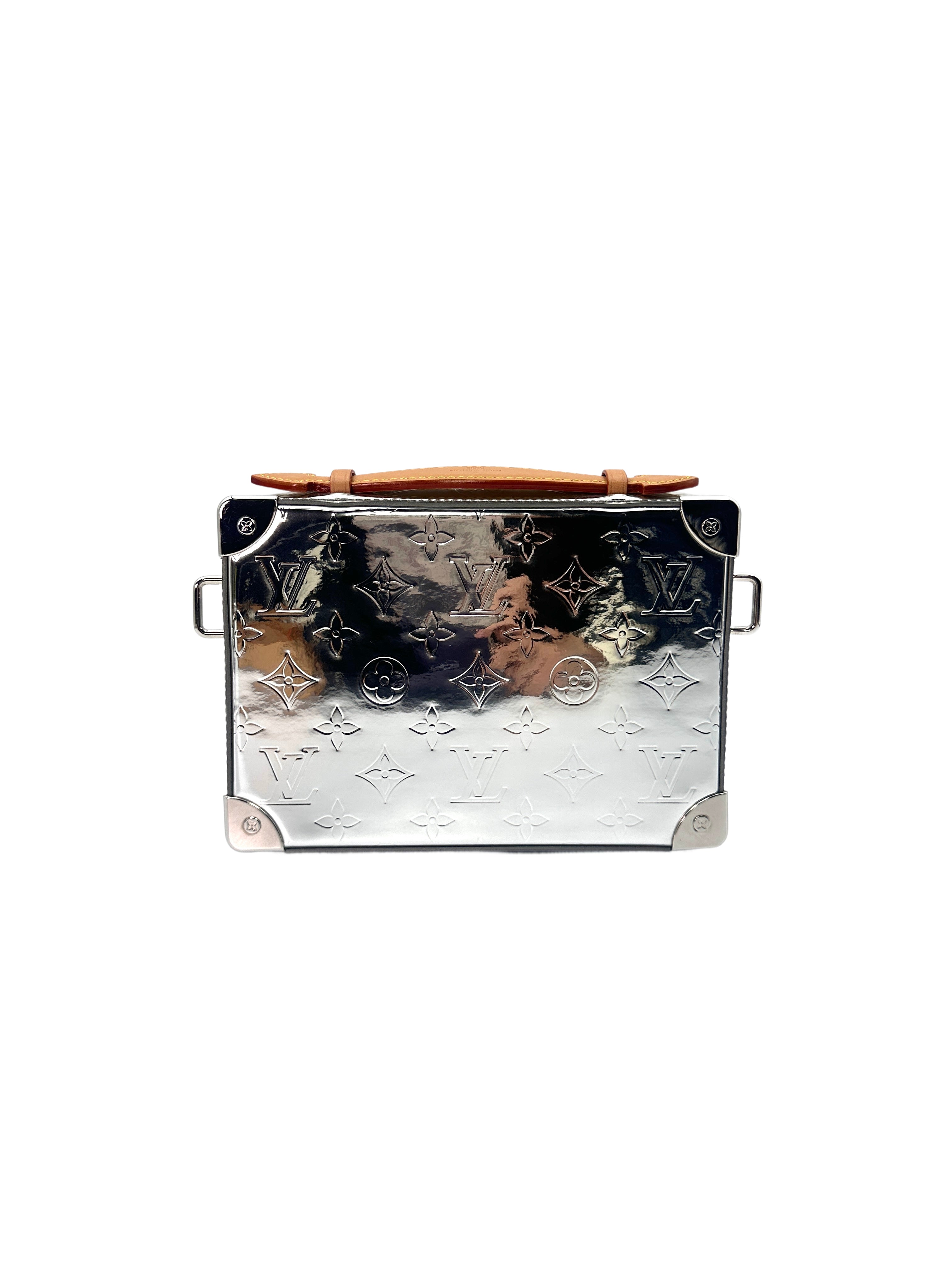 Louis Vuitton Solf Trunk Mirror Monogram Shoulder Bag LV1937
