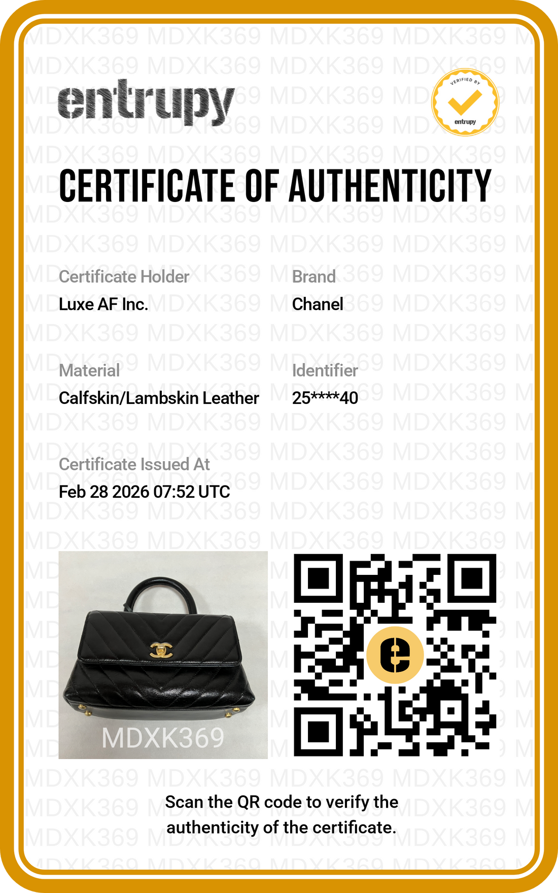 Chanel CoCo Handle Black Chevron Quilted Calfskin Small Size Handle Bag(25***40) CC1417