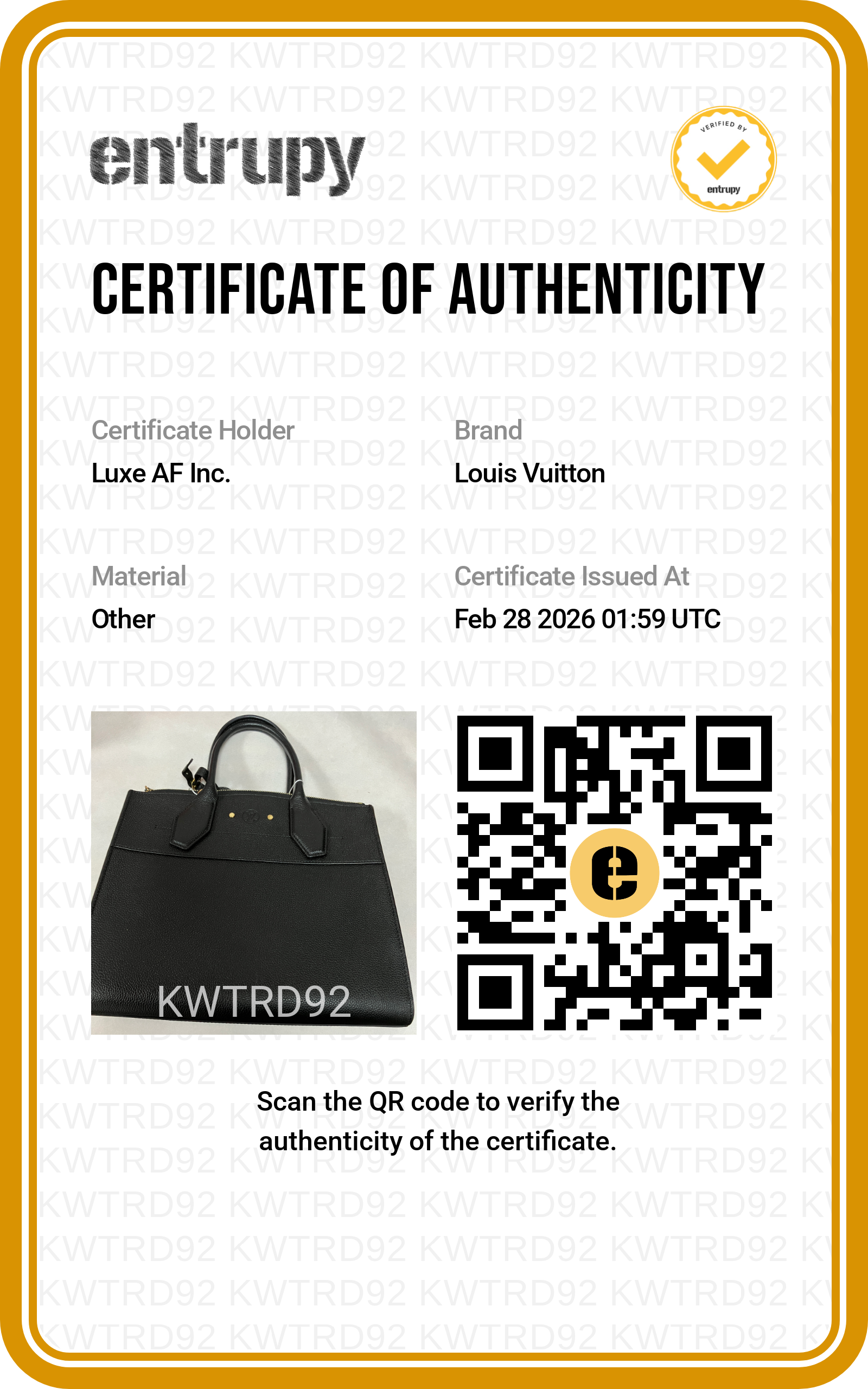Louis Vuitton City Steamer MM Black Leather Handle Bag LV1933