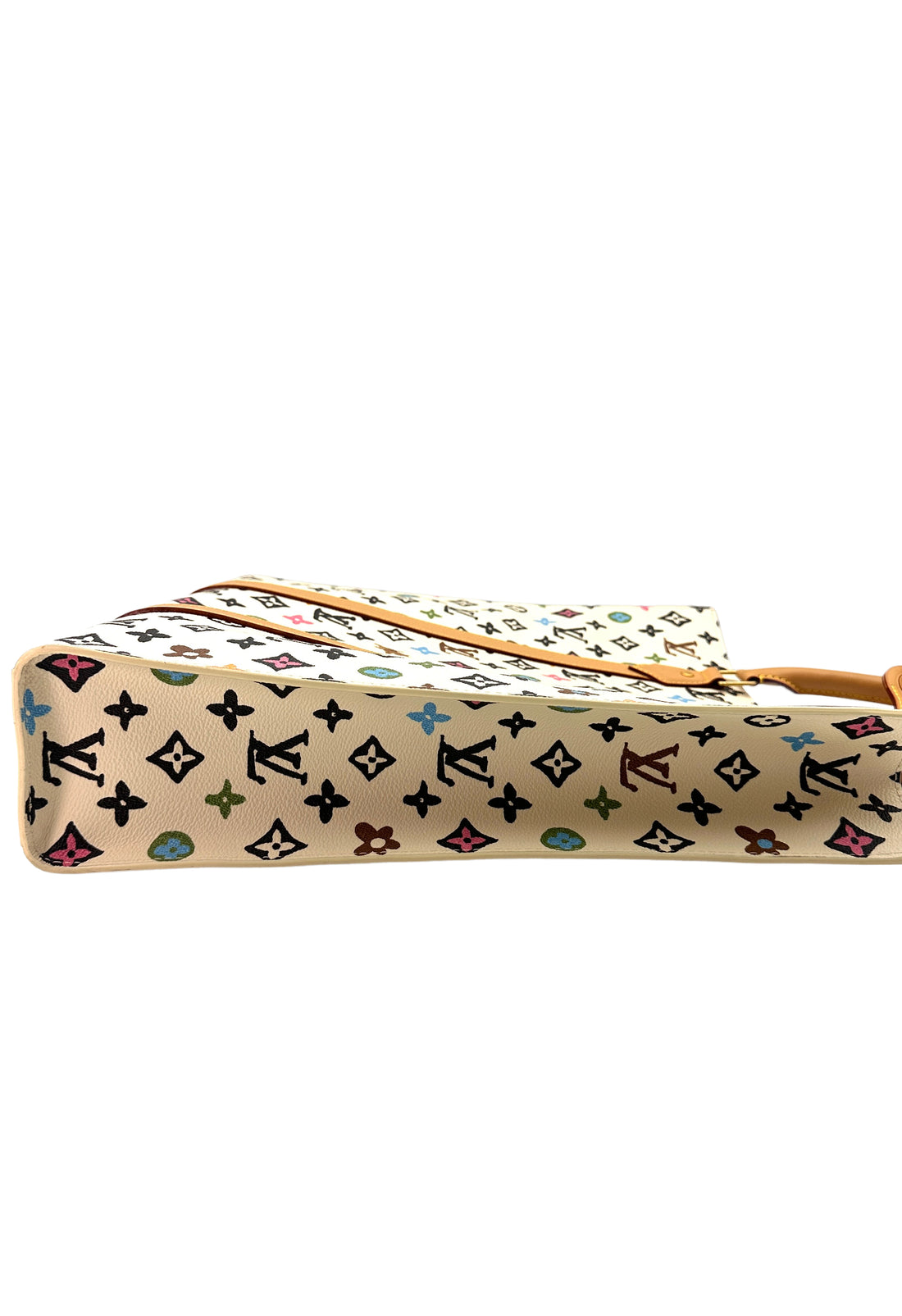 Louis Vuitton x Tyler Vanilla Monogram Craggy Sac Plat Handle Bag IRIS018