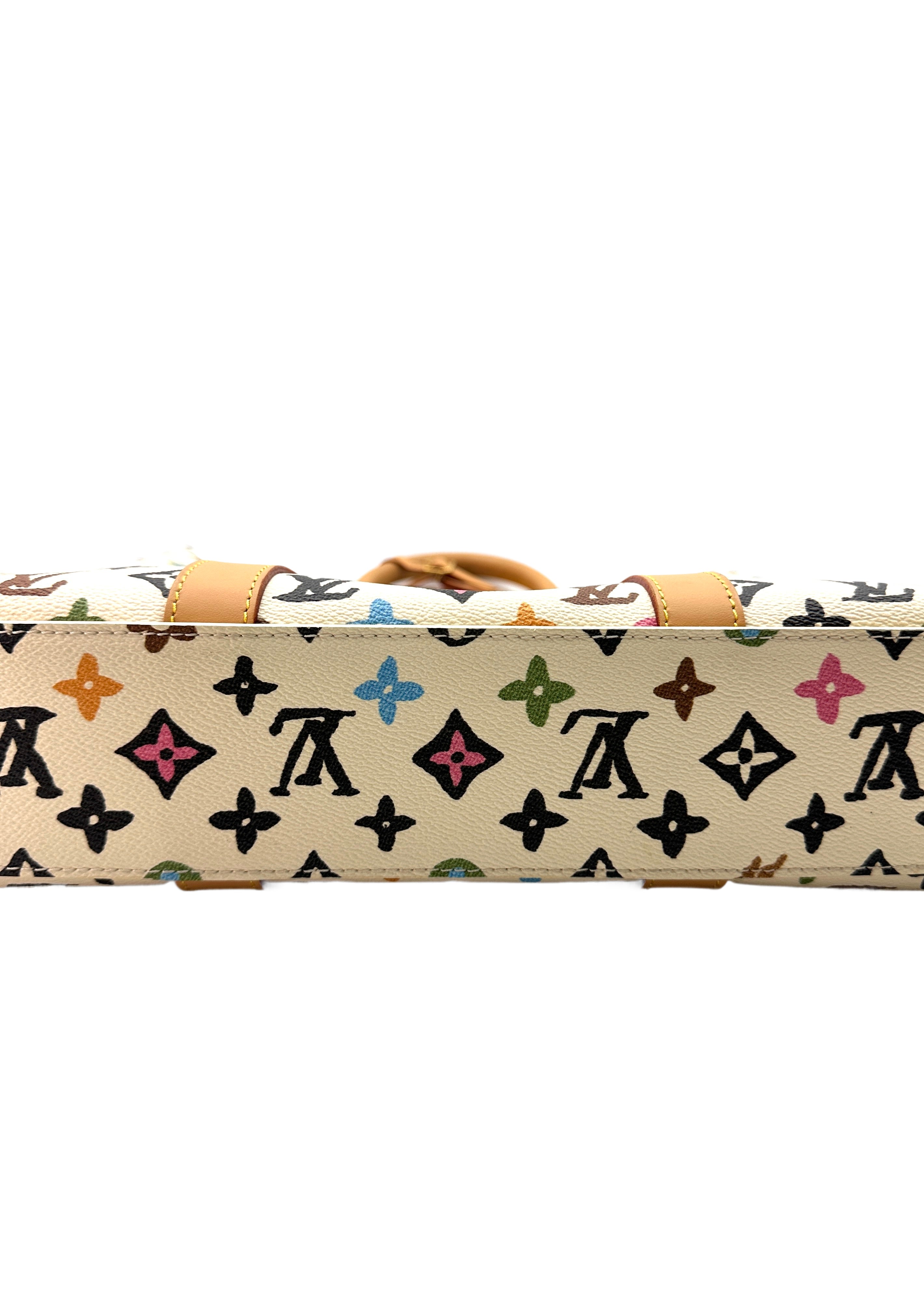 Louis Vuitton x Tyler Vanilla Monogram Craggy Sac Plat Handle Bag IRIS018