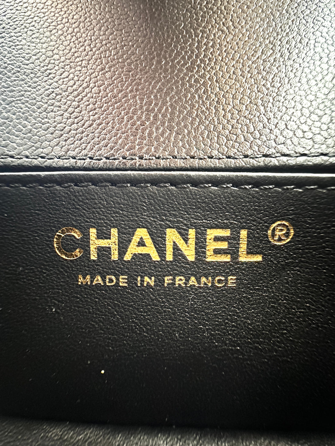 Chanel LeBoy Black Quilted Leather Mini Flap Bag With Gold Buckle(GG***H0) CC1423