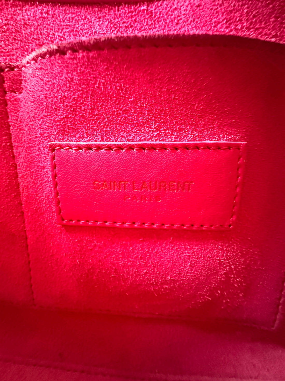 Saint Laurent Sac De Jour Pink Leather Small Size Handle Bag SL161