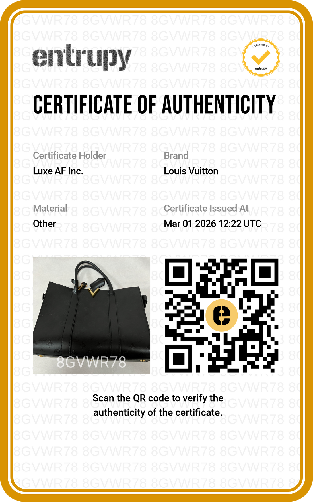 Louis Vuitton Very Tote Black Monogram Cuir Plume Tote Handle Bag LV2079