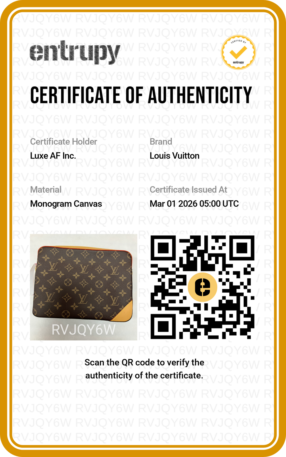 Louis Vuitton x Nigo Trio Messenger Bag LV1949