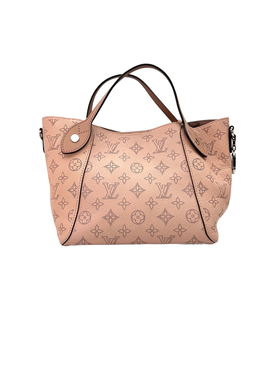 Louis Vuitton Hina PInk Leather Tote Handle Bag With Pouch LV1966
