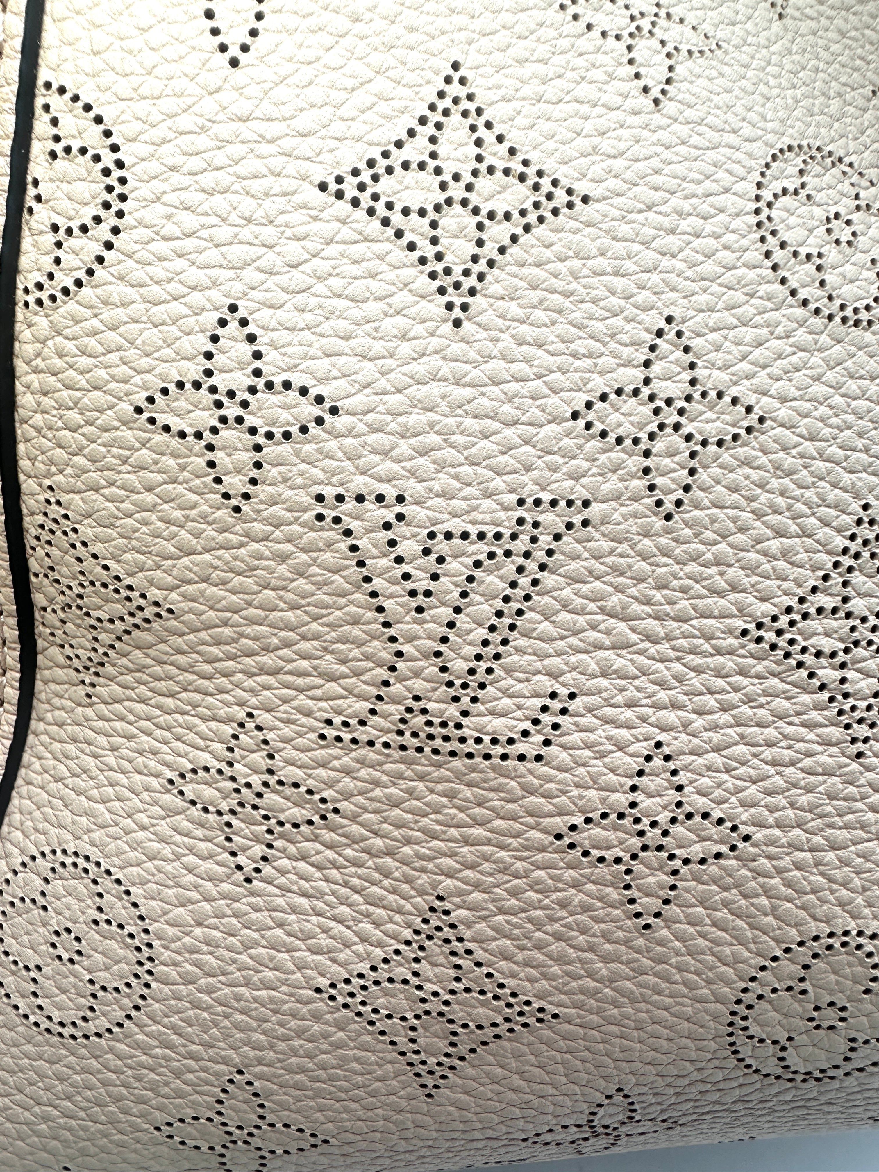 Louis Vuitton Hina PInk Leather Tote Handle Bag With Pouch LV1966