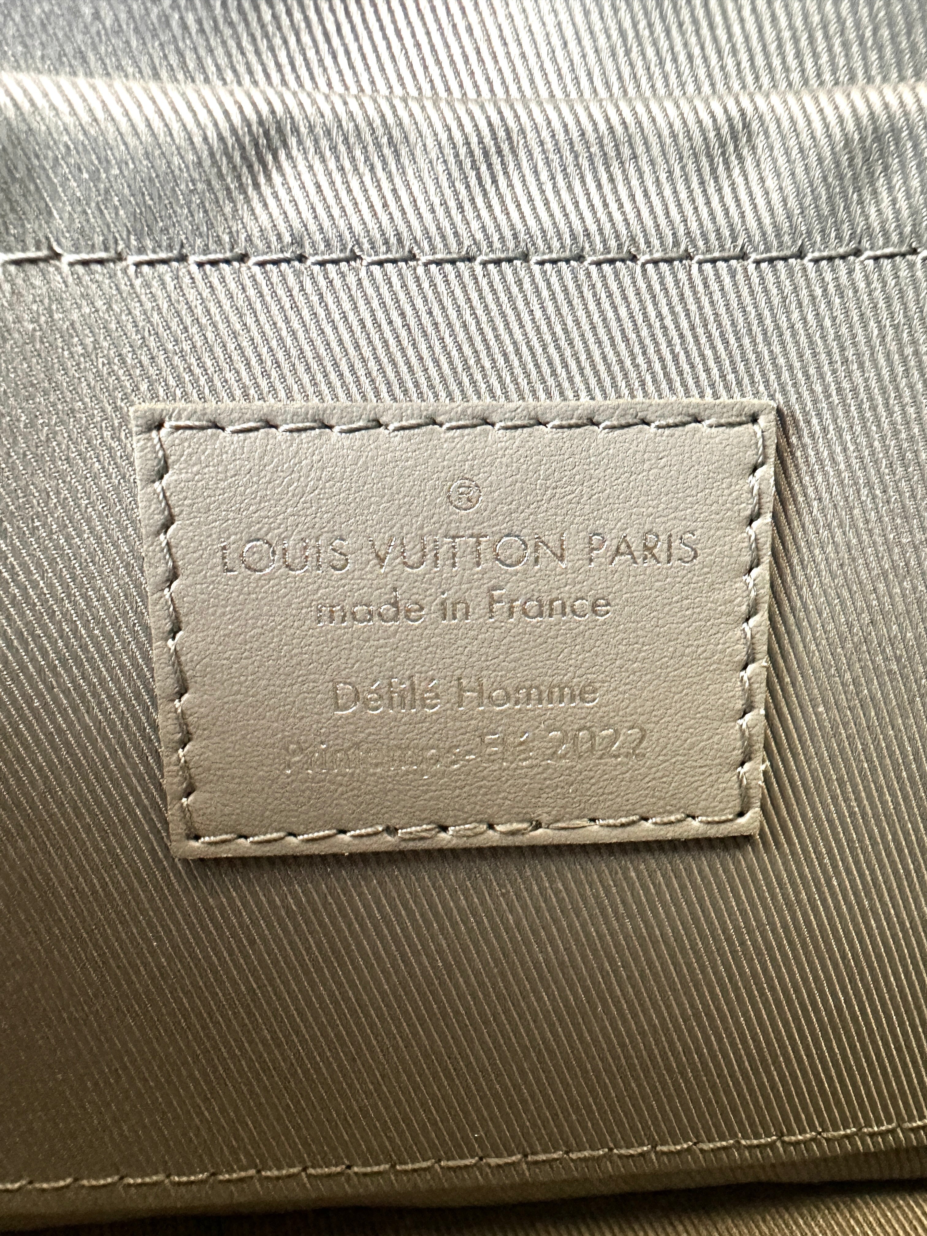 Louis Vuitton Mini Solf Trunk Silver Damier Glitter Shoulder Bag LV1957