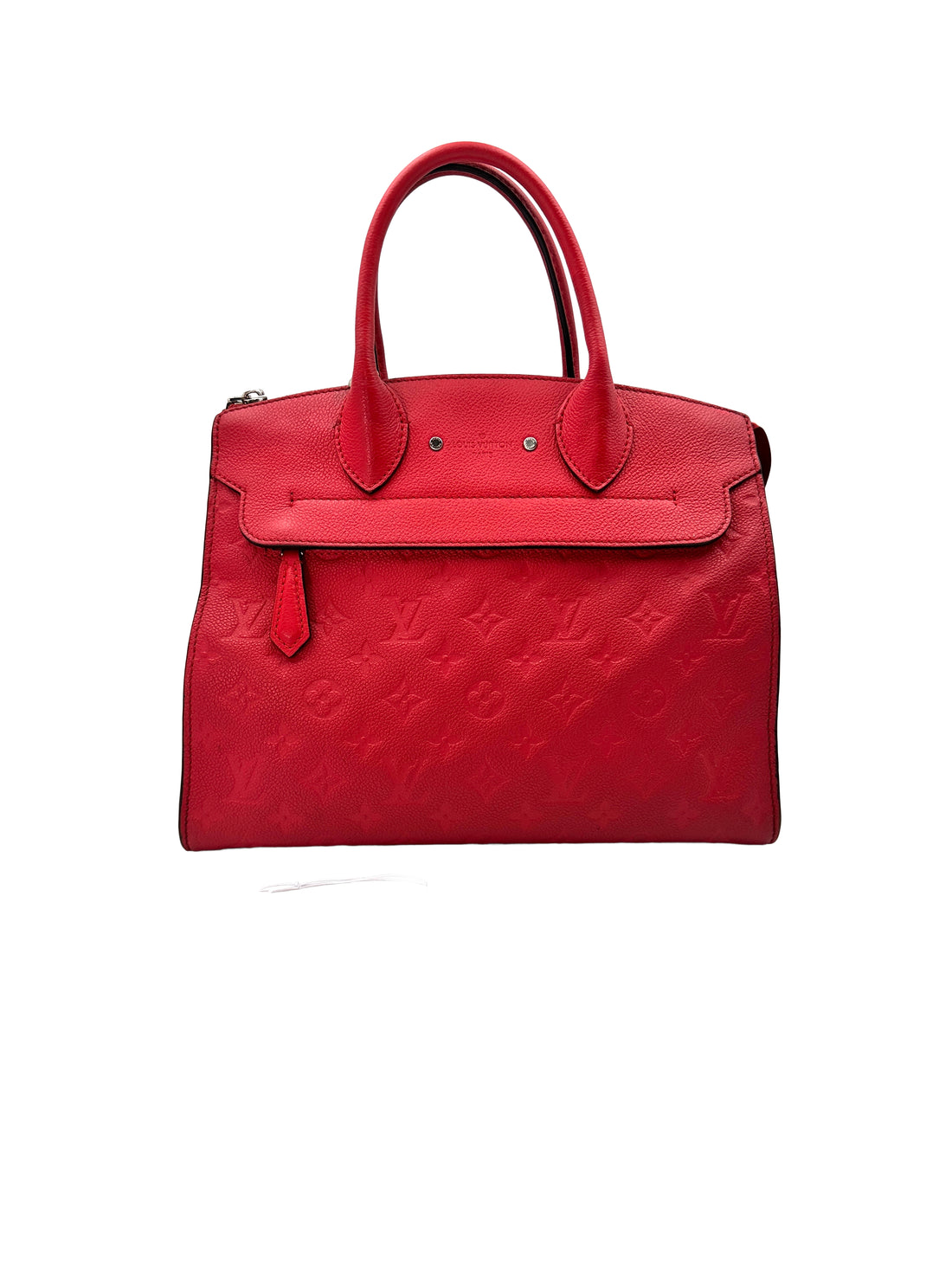 Louis Vuitton MM Red Monogram Empreinte Handle Bag LV1963