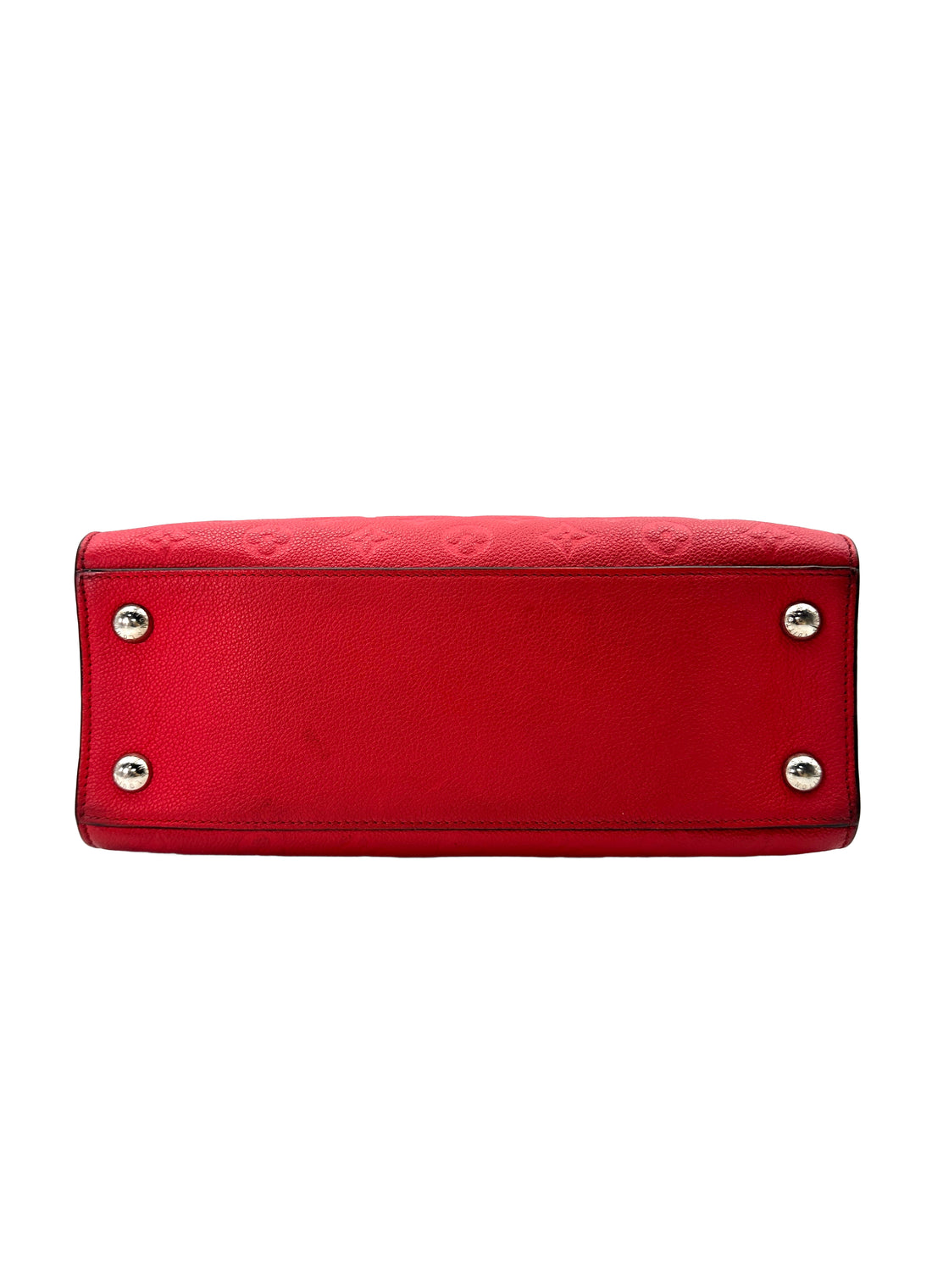 Louis Vuitton MM Red Monogram Empreinte Handle Bag LV1963