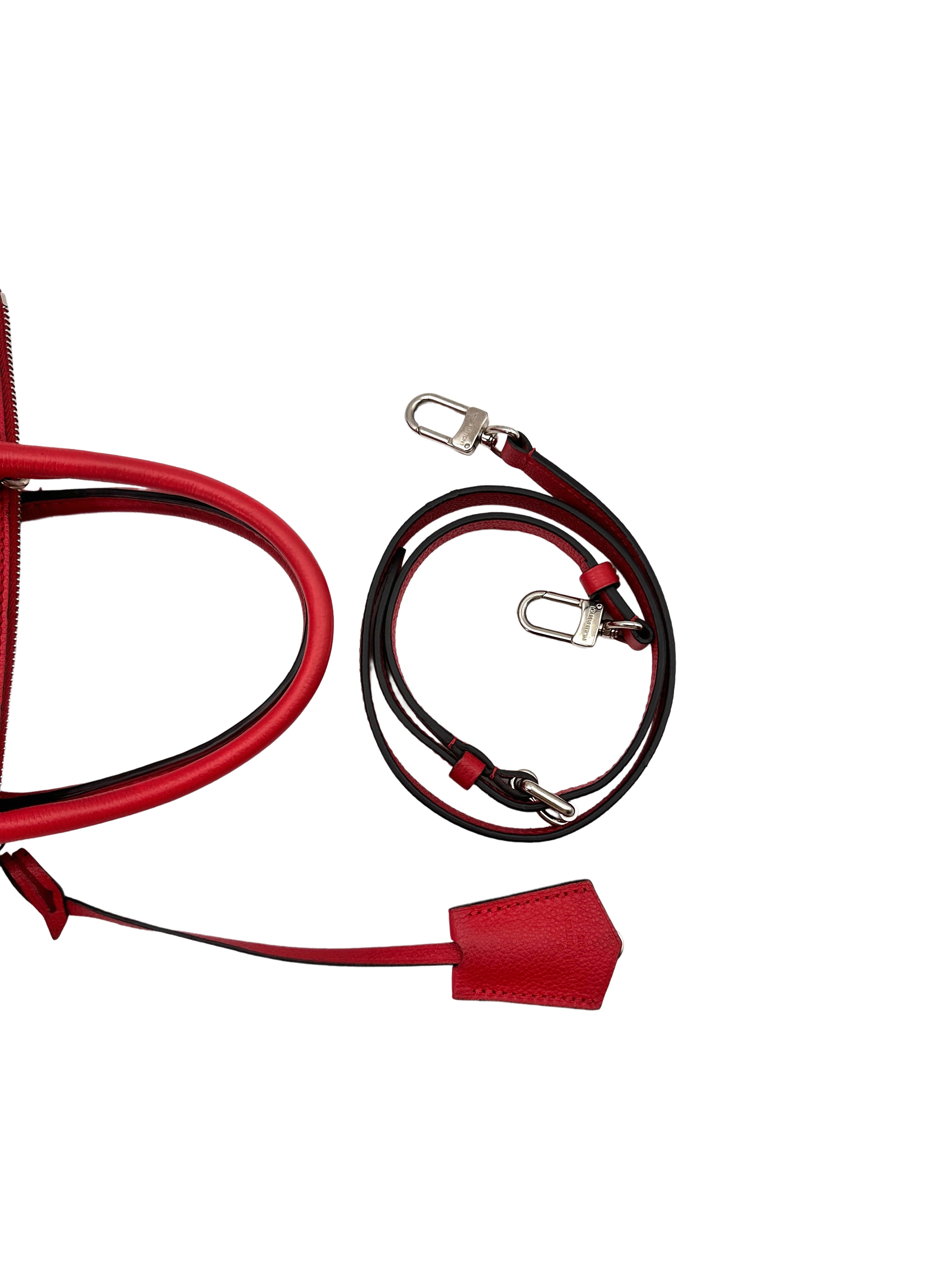 Louis Vuitton MM Red Monogram Empreinte Handle Bag LV1963